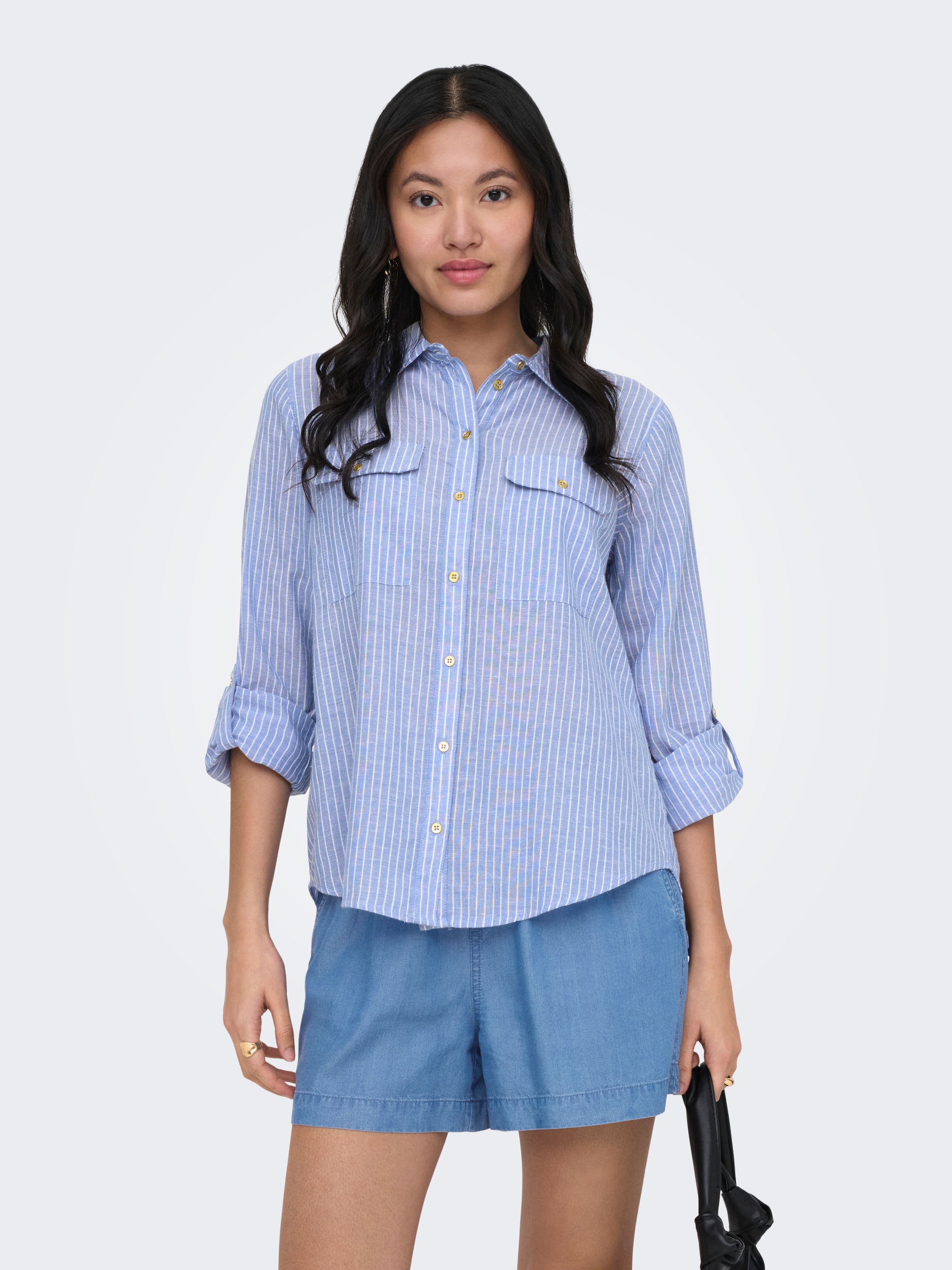 ONLY Hemdbluse »ONLWENDY L/S SHIRT WVN NOOS«