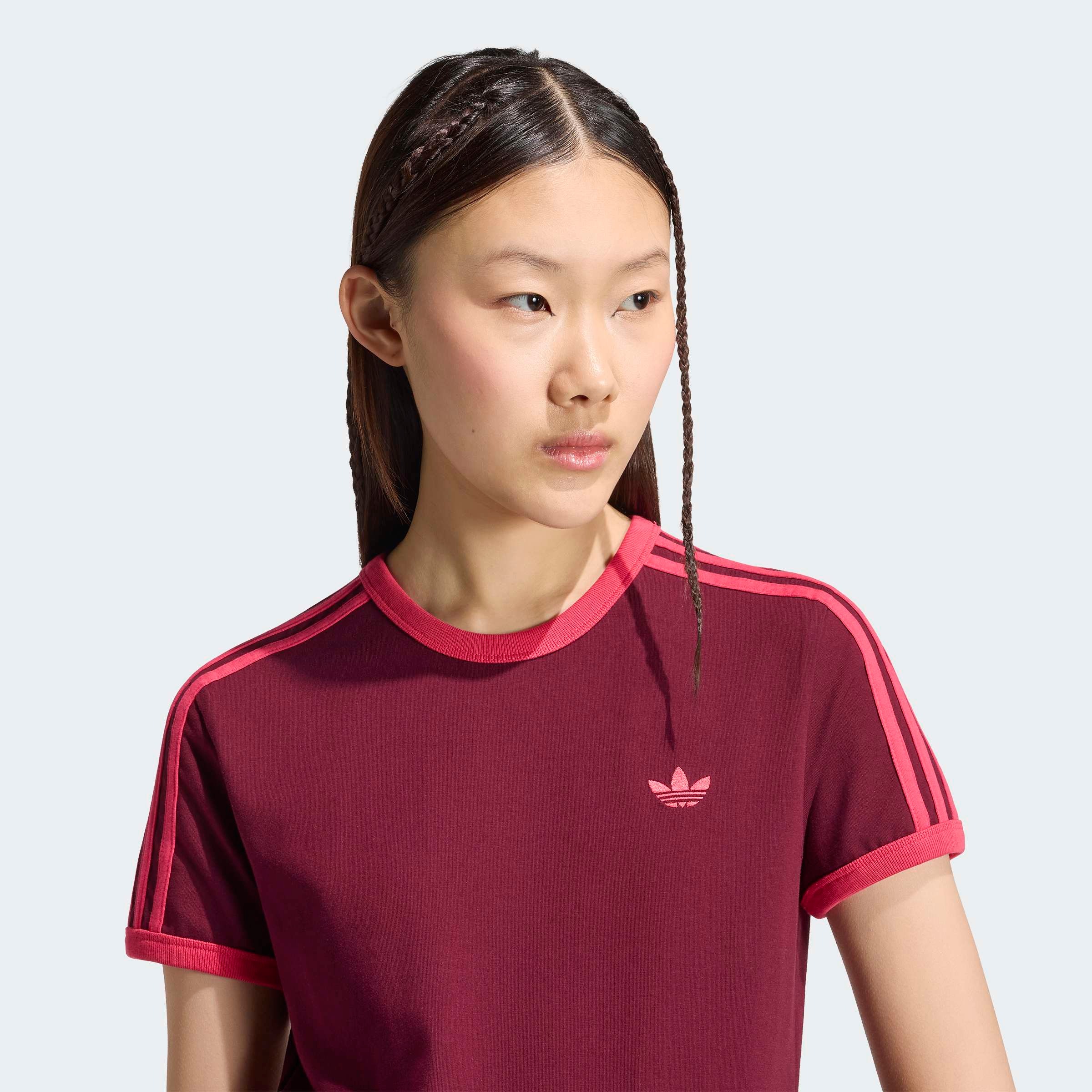 adidas Originals T-Shirt »3S TEE SLIM« sanft anliegende Passform, ohne Verschluss, für sportlichen Look