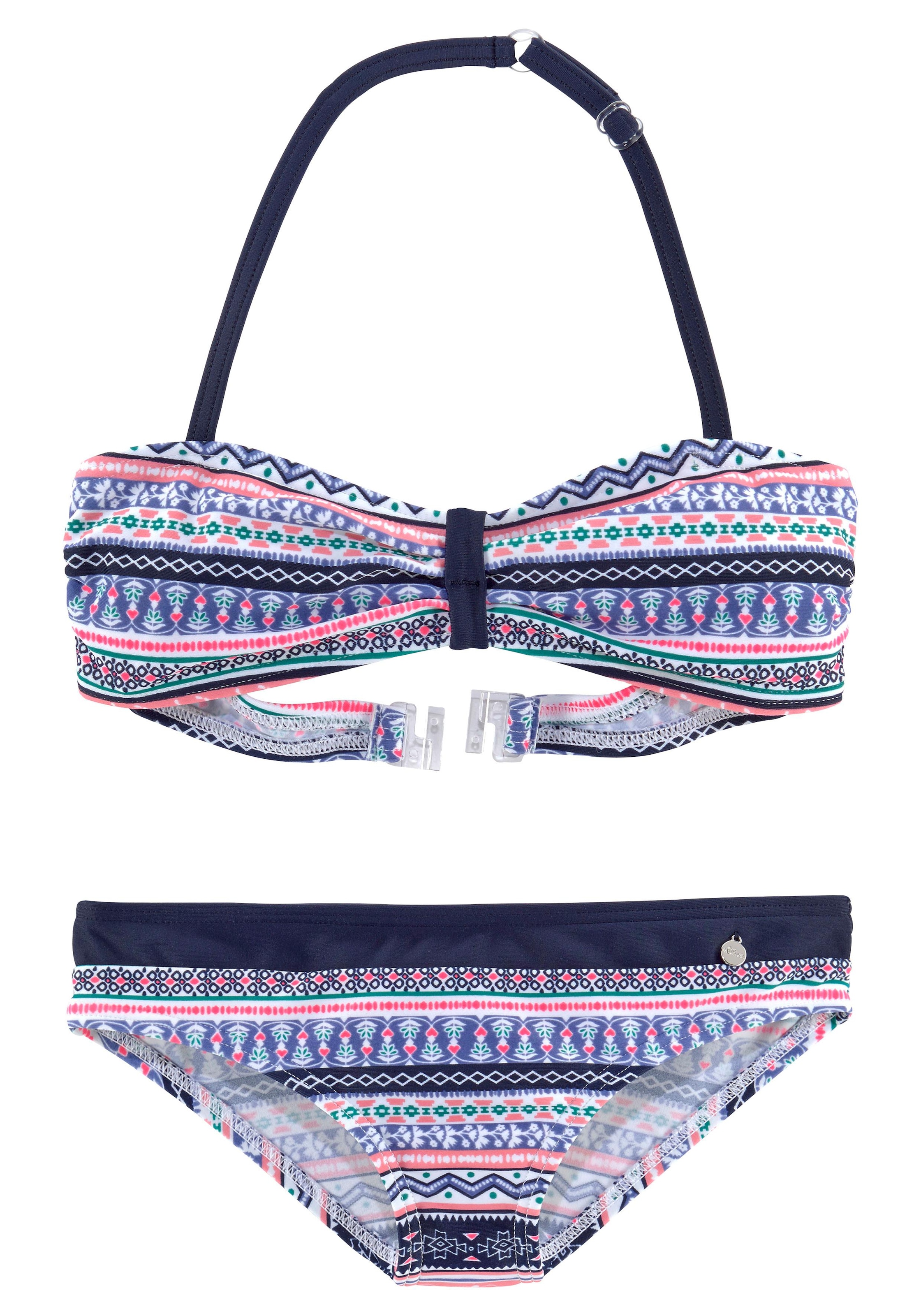 s.Oliver Bandeau-Bikini »Barcelona Kids«, im frechen Streifen-Look