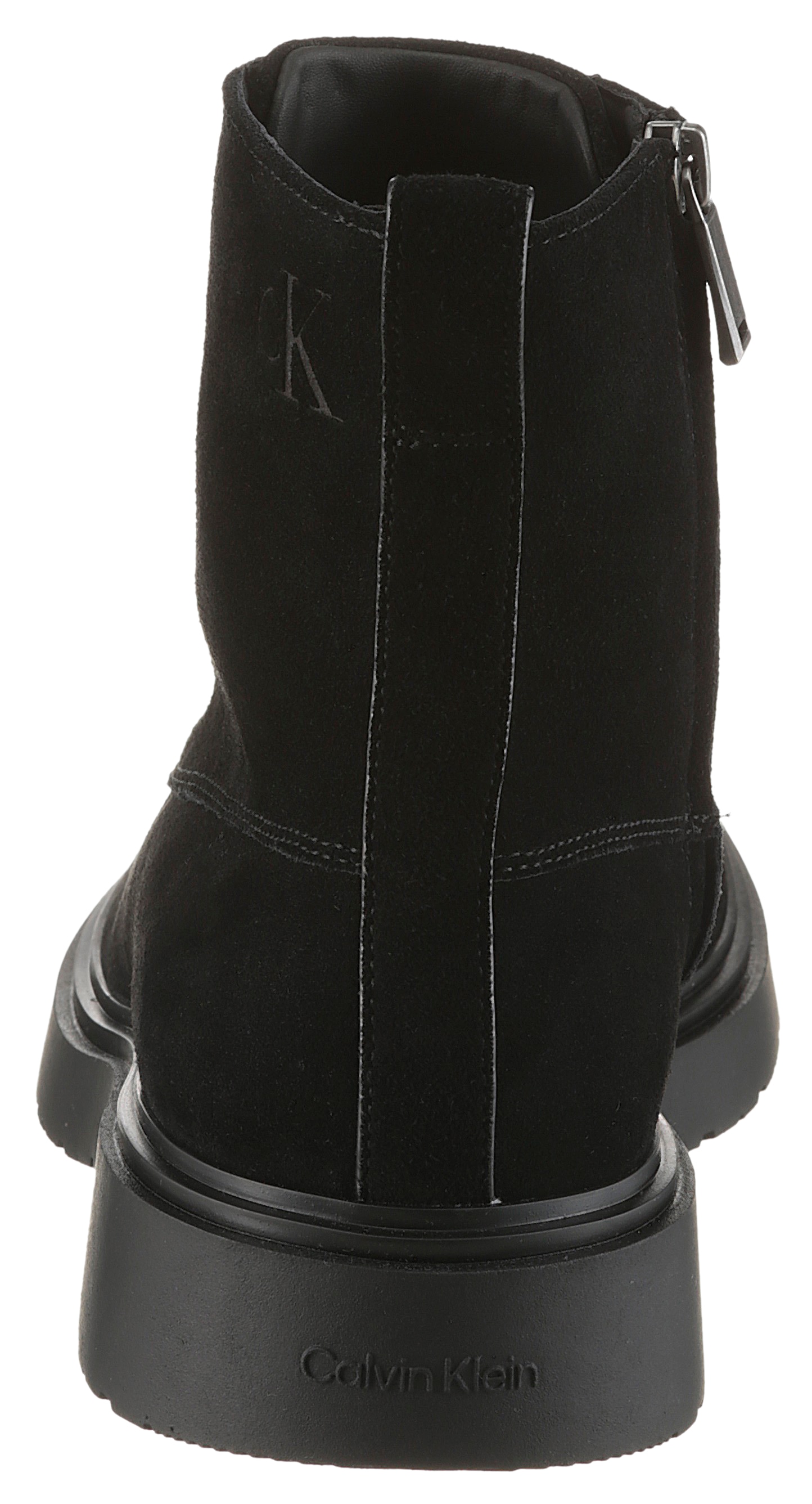 Calvin Klein Jeans Bottines à lacets »COMBAT ESS LACE UP ZIP BOOT SU«  Bottines à lacets, boots avec languette d’enfilage