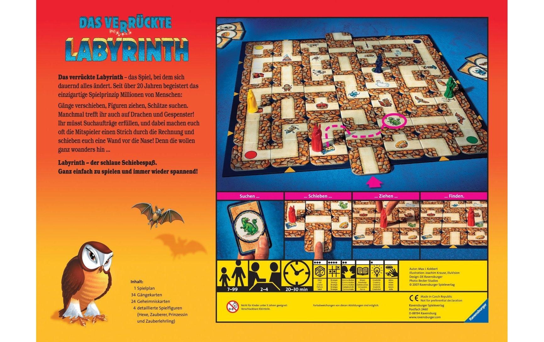 Ravensburger Spiel »Das verrückte Labyrinth«