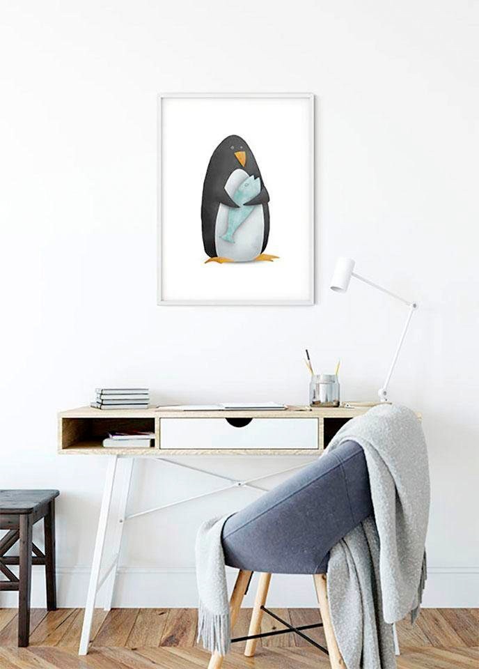 Komar Image »Cute Animal Penguin« 1 cuis tlg. Wandbild zur Dekoration - ohne Rahmen
