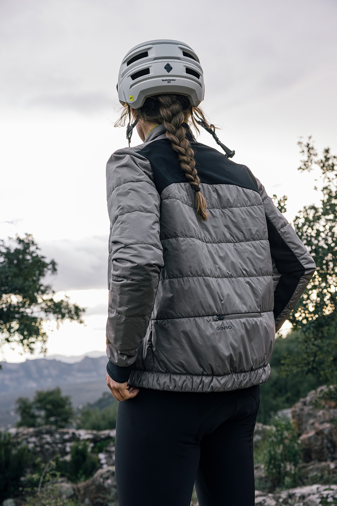 Gonso Veste de vélo »Trail Jacket Primaloft W« Herren Radjacke, warme und atmungsaktive Primaloft-Jacke