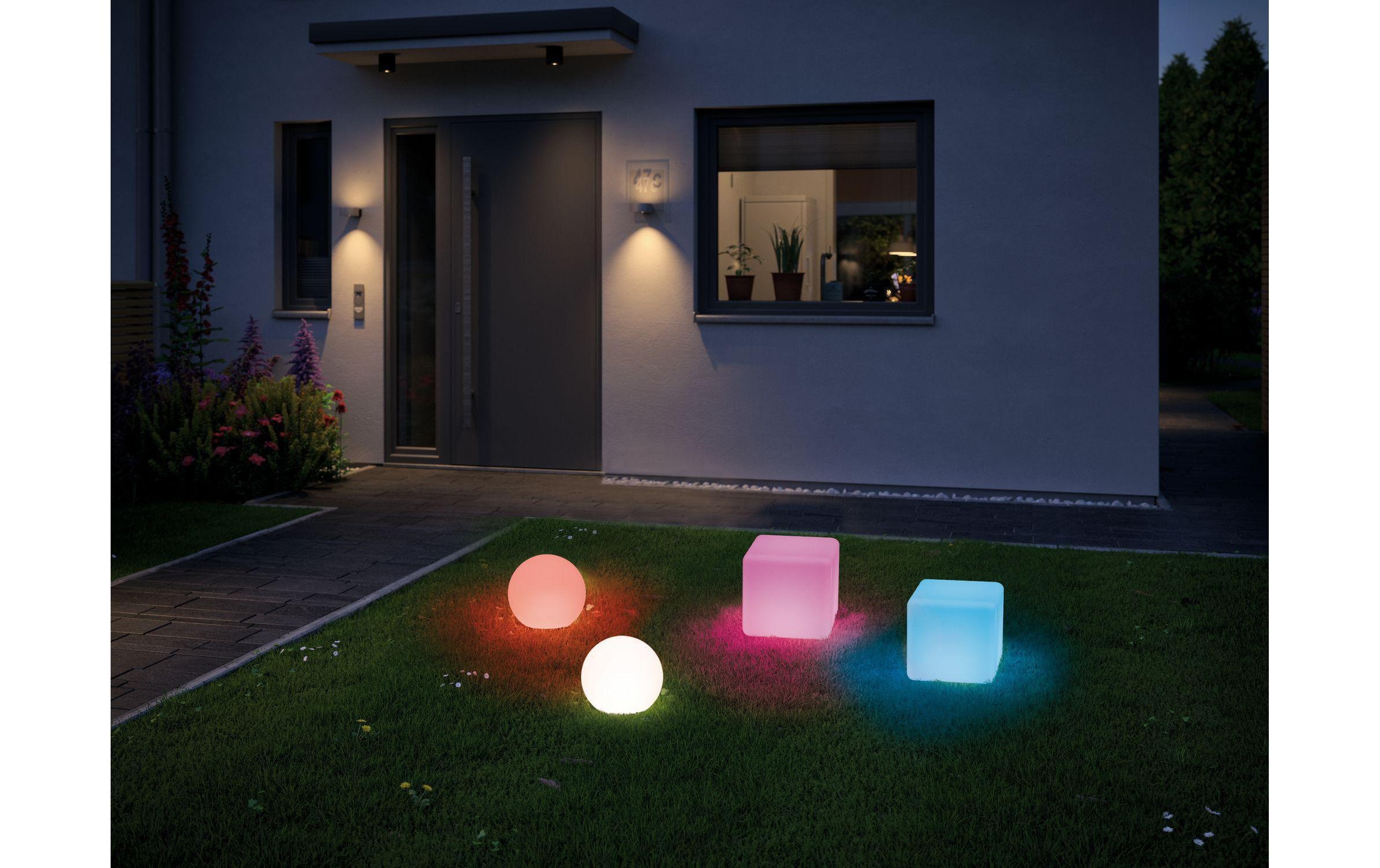 Paulmann Gartenleuchte »Plug & Shine CUBE RGBW, ZigBee«