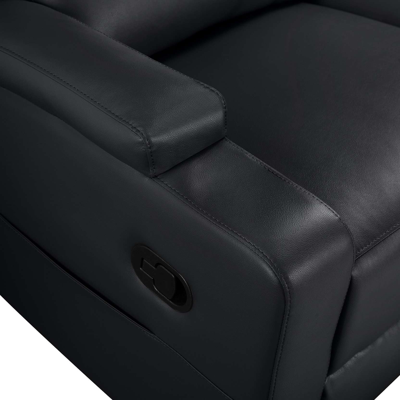 GOODproduct Ecksofa »NAPORI Kunstleder, Multimediasofa, L-Form« man. oder elektr. Relaxfuntion, USB-A bei elektr. Variante, Staukasten