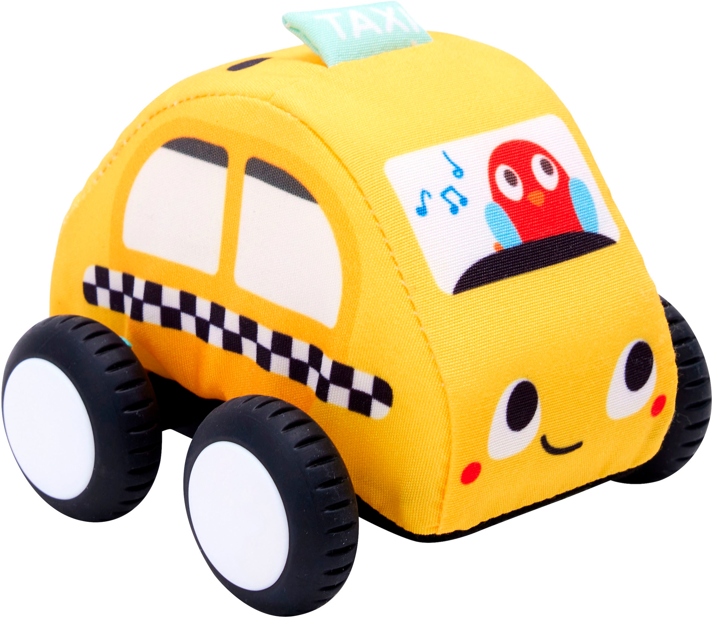 Hape Voiture-jouet »Plüschauto-Set mit Rückziehmotor«