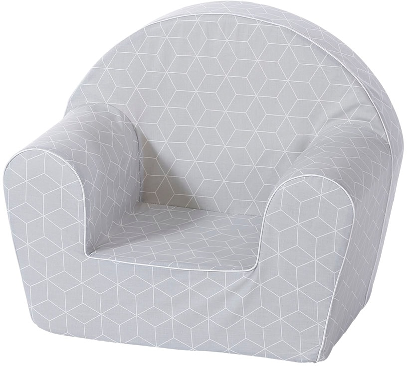 Commander Knorrtoys® Sessel »Geo Cube Grey«, für Kinder; Made in Europe  maintenant