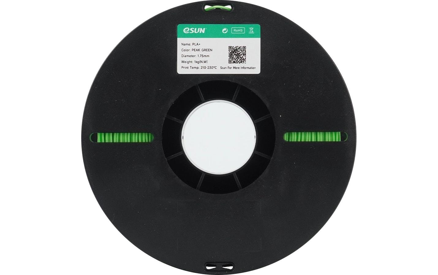   Filament »eSun eSun, PLA+ HS, Peak-Grün 1,75 mm 1 kg« Hyper