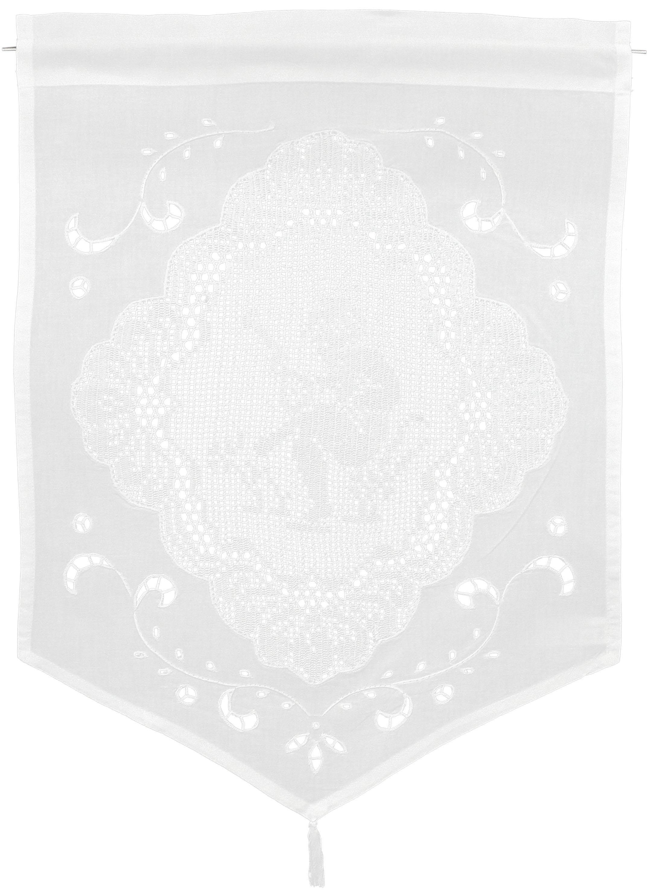 Image of HOSSNER - ART OF HOME DECO Scheibengardine »Bernina«, (1 St.), HxB: 60x45 bei Ackermann Versand Schweiz