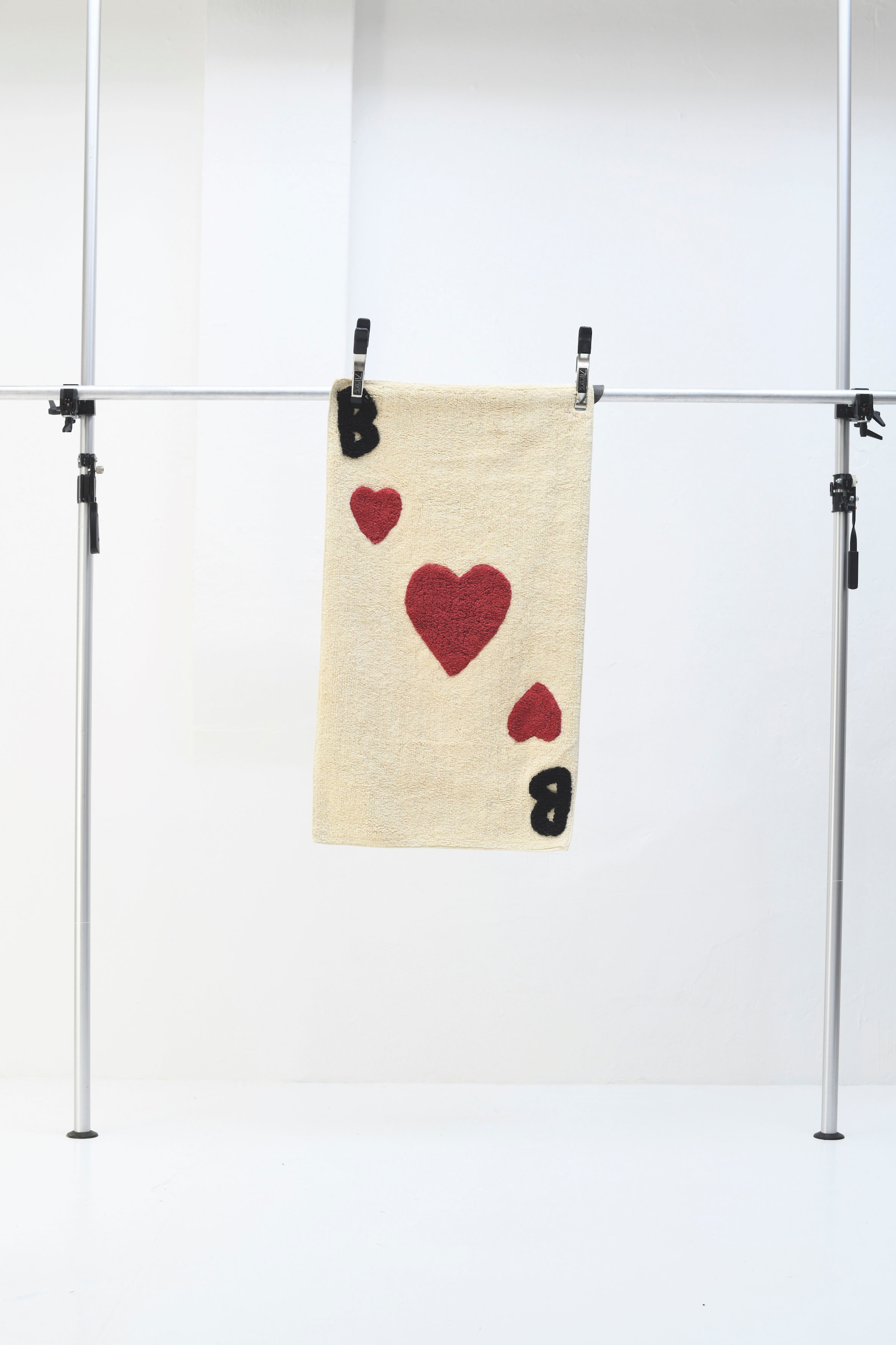 TOM TAILOR HOME Badematte »Bings Heart of Bings«, fussbodenheizungsgeeignet, Badteppich, reine Baumwolle, Uni-Farben, Motiv Herzen & Buchstaben