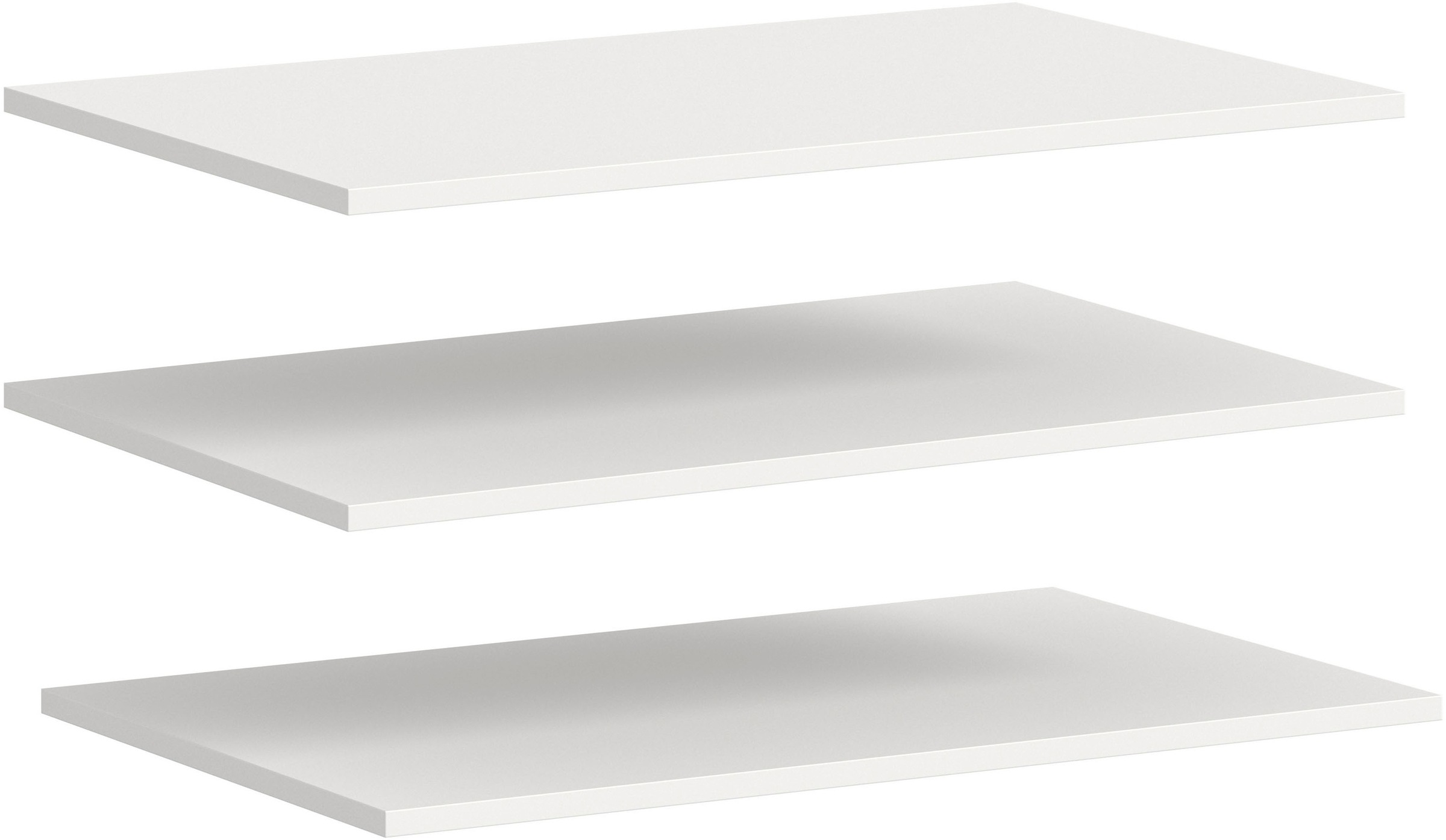 Home affaire Tablette de rangement »3er Set, Breite 77cm« 3 cuis tlg. in verschiedenen Farben erhältlich, Fachböden, Böden, E-Böden,Bodenset