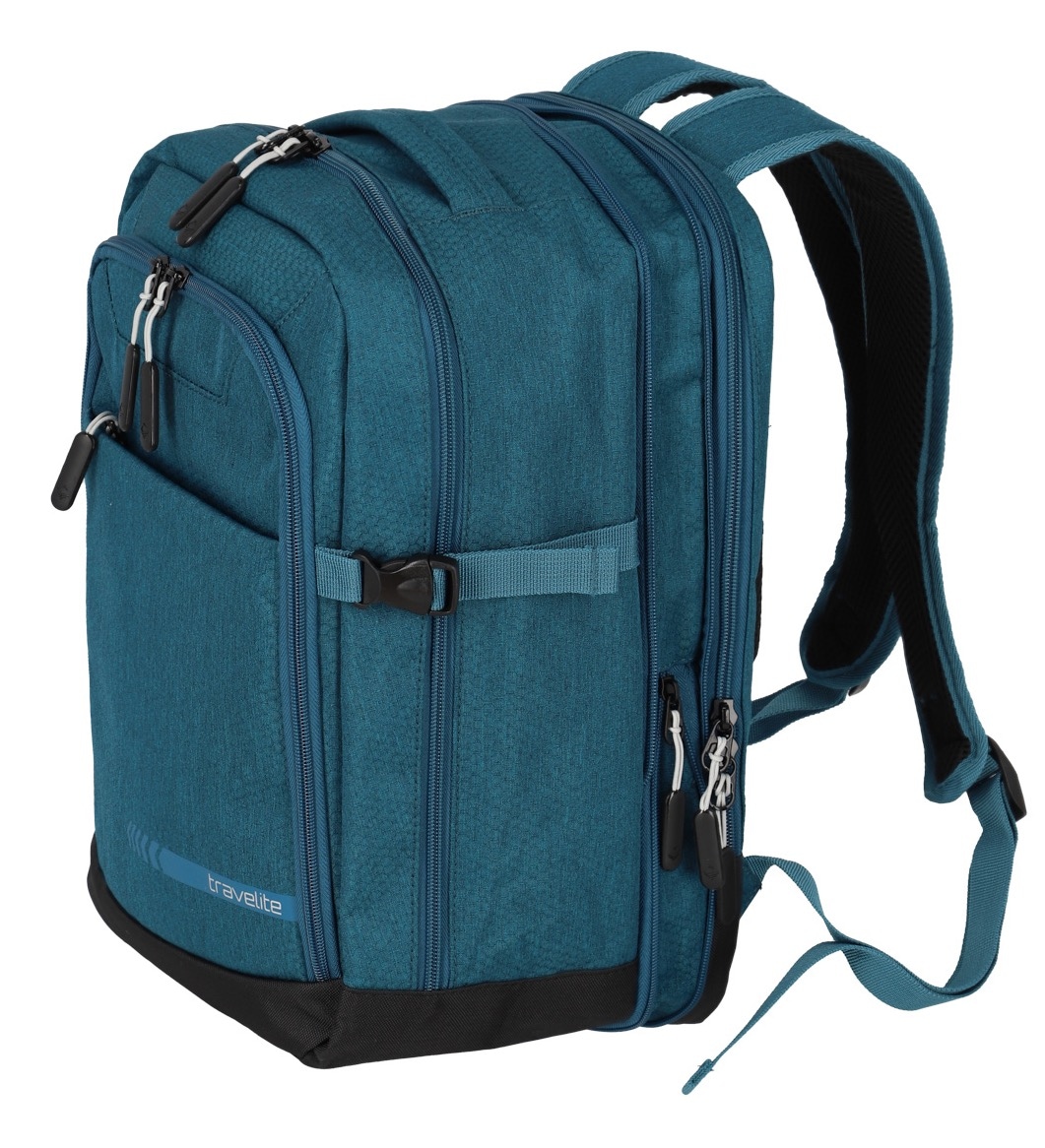 travelite Laptoprucksack »KICK OFF Reiserucksack« ideal als Kabinengepäck, für Arbeit, Freizeit und Reisen
