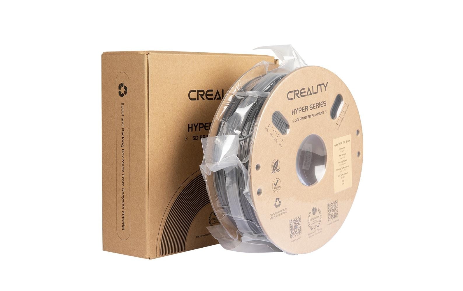 Creality Filament »PLA Hyper Carbon 1,75 mm, 1 kg«
