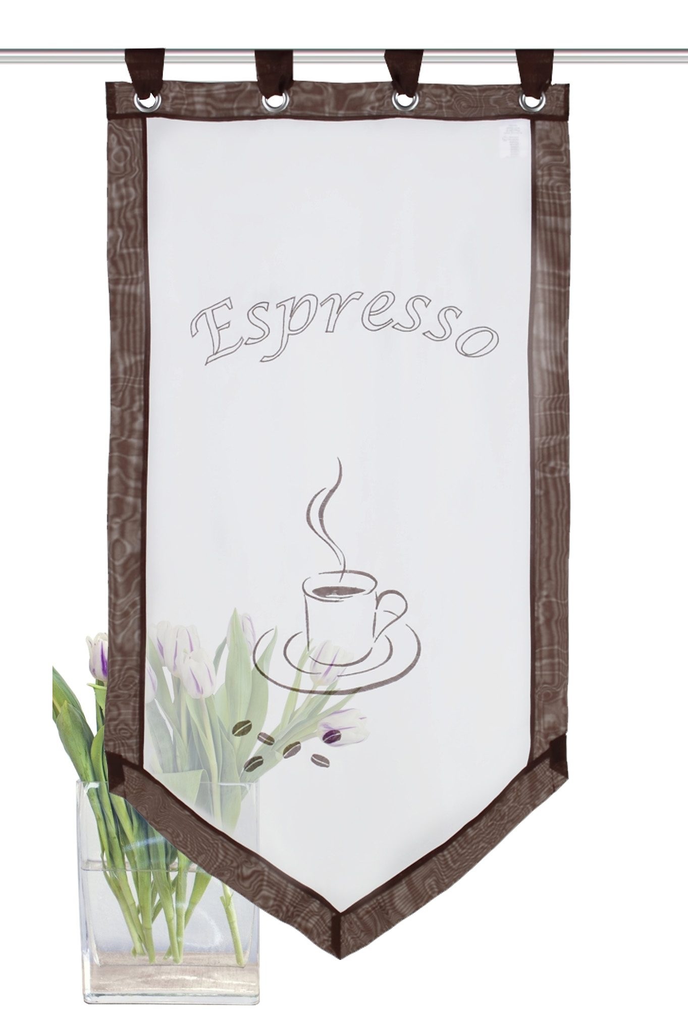 Image of HOME WOHNIDEEN Scheibengardine »Monique«, (1 St.), HxB: 120x60 bei Ackermann Versand Schweiz