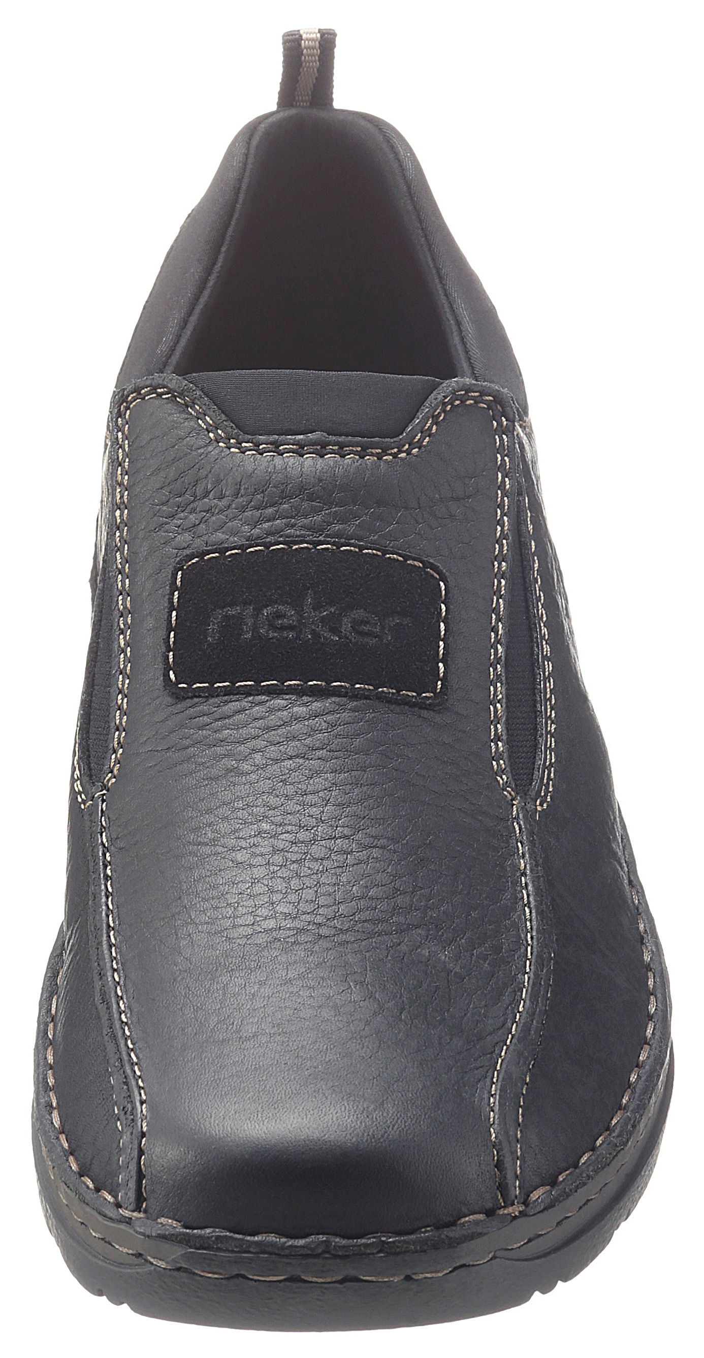 Rieker Slip-On Sneaker, Slipper, Schlupfschuh, Halbschuh, Freizeitschuh mit Stretcheinsätze