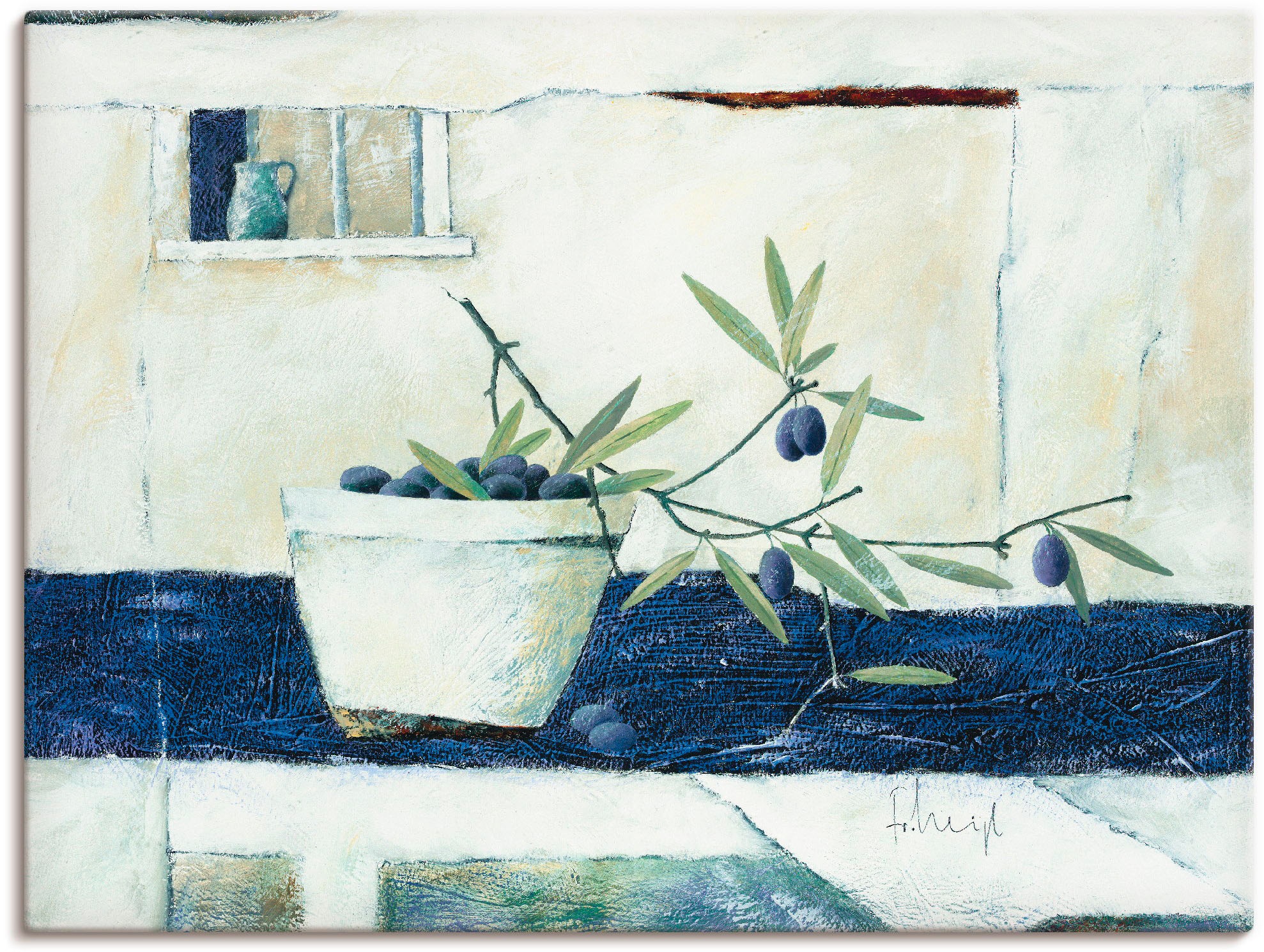 Image of Artland Wandbild »Glückliche Erinnerungen«, Arrangements, (1 St.), in vielen Grössen & Produktarten -Leinwandbild, Poster, Wandaufkleber / Wandtattoo auch für Badezimmer geeignet bei Ackermann Versand Schweiz