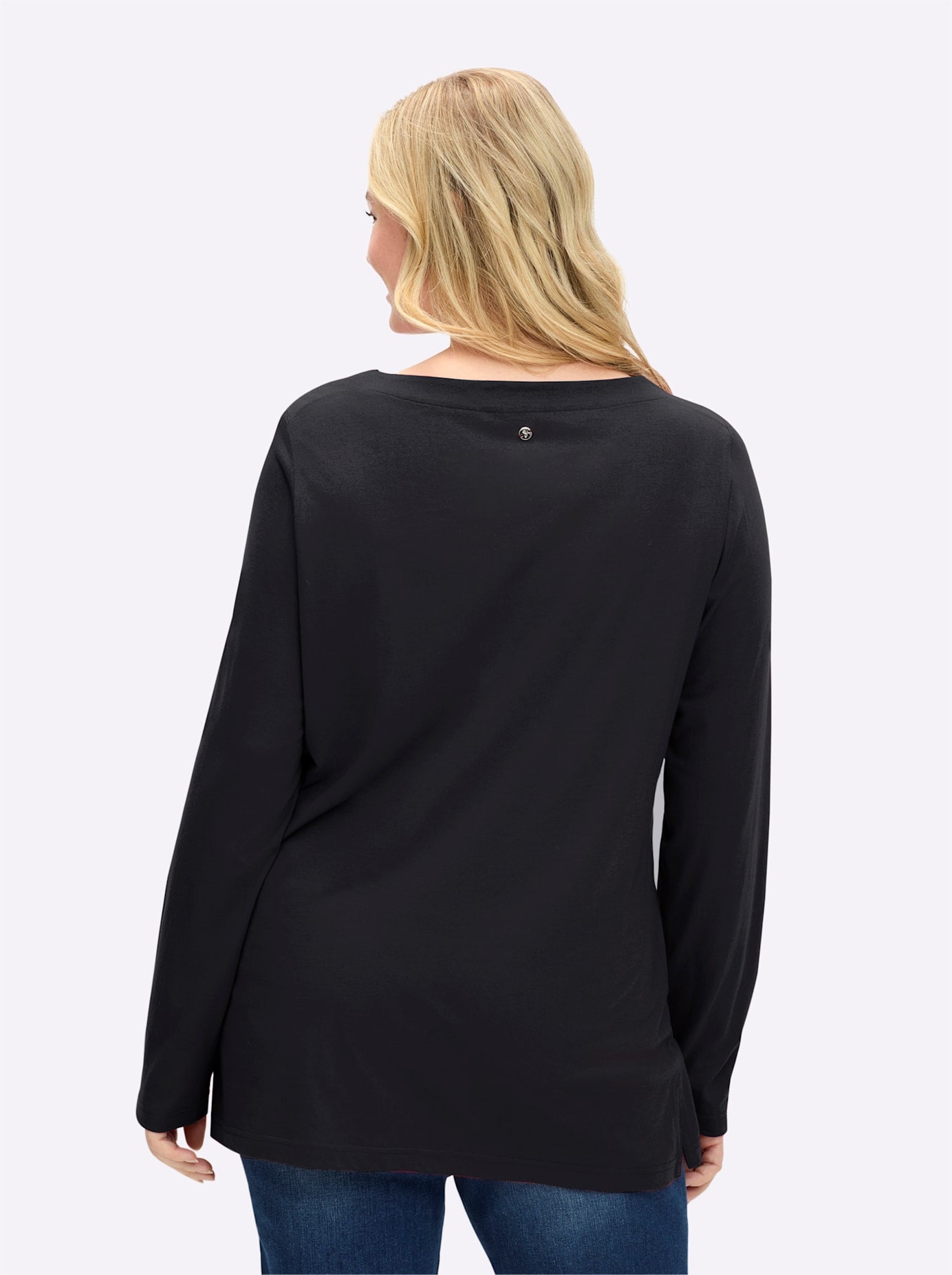 Sheego Langarmshirt »Langarm-Shirt« 1 Stk. tlg.