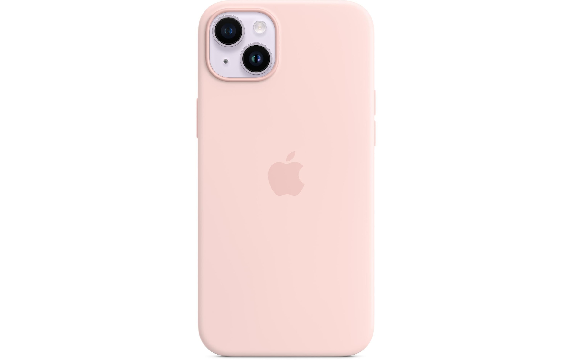 Apple Smartphone Silikon Case mit MagSafe, iPhone 14 Plus, Kalkrosa