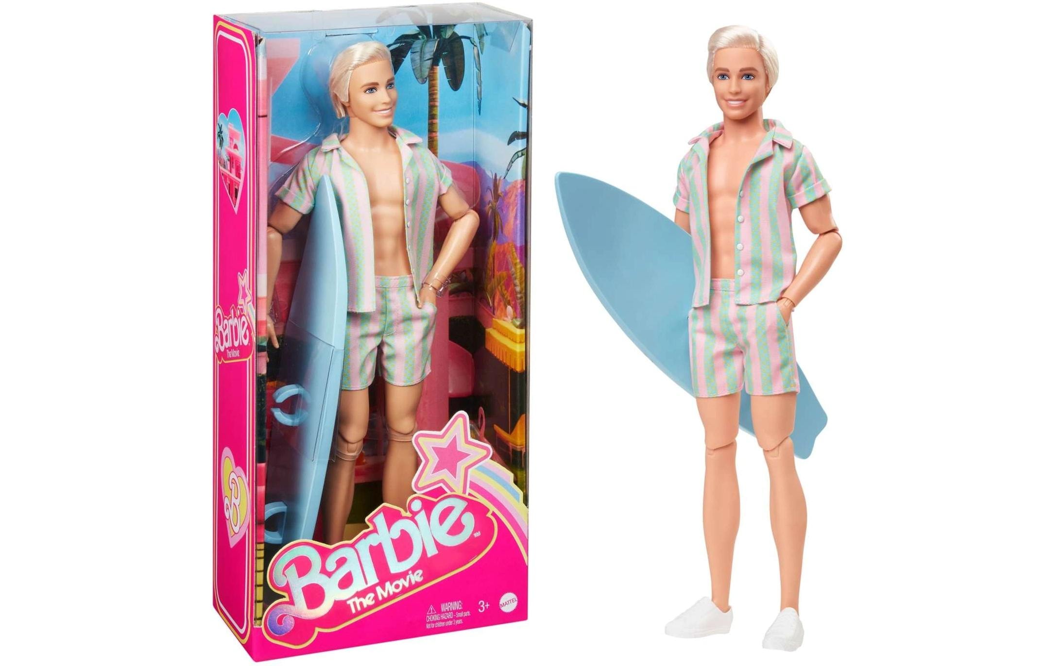Barbie Anziehpuppe »The Movie Signature Ken mit Surfbrett«