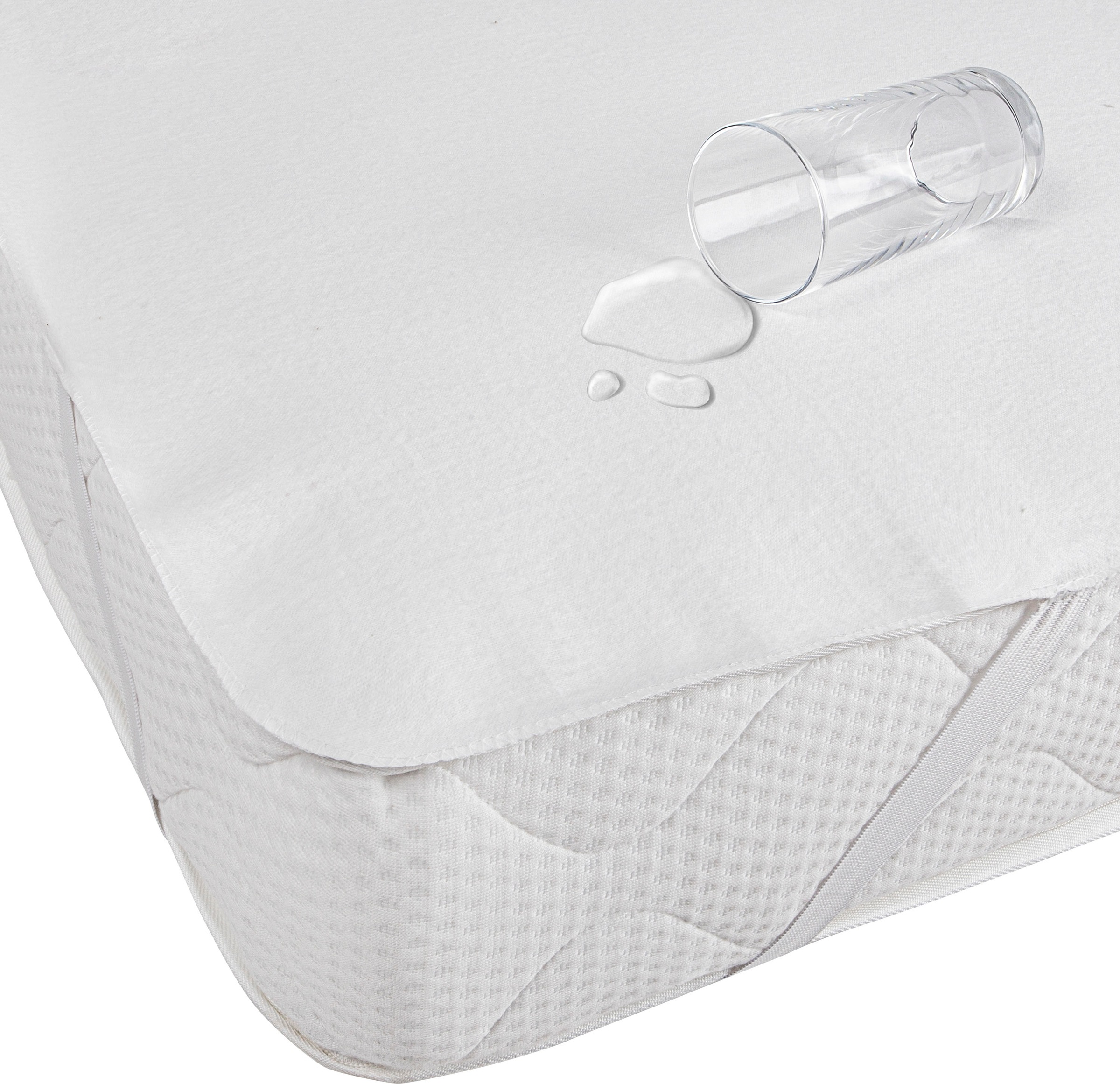 Image of good morning Spannbettlaken »Inkontinenzauflagen/ Protector«, (1 St.), elastisch an den Ecken bei Ackermann Versand Schweiz