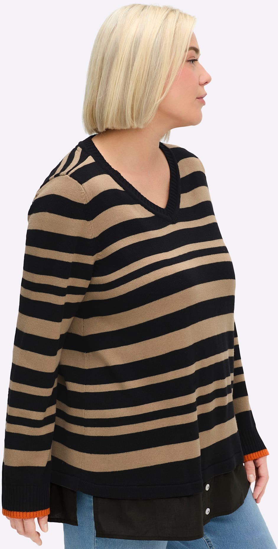 Sheego 2-in-1-Pullover »Pullover«