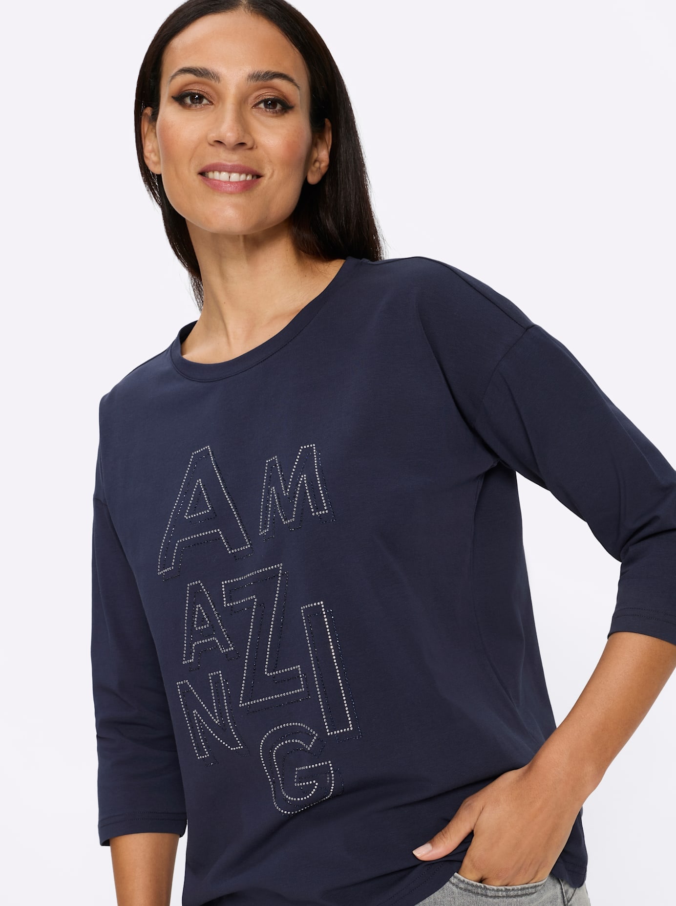 heine 3/4-Arm-Shirt »Shirt« 1