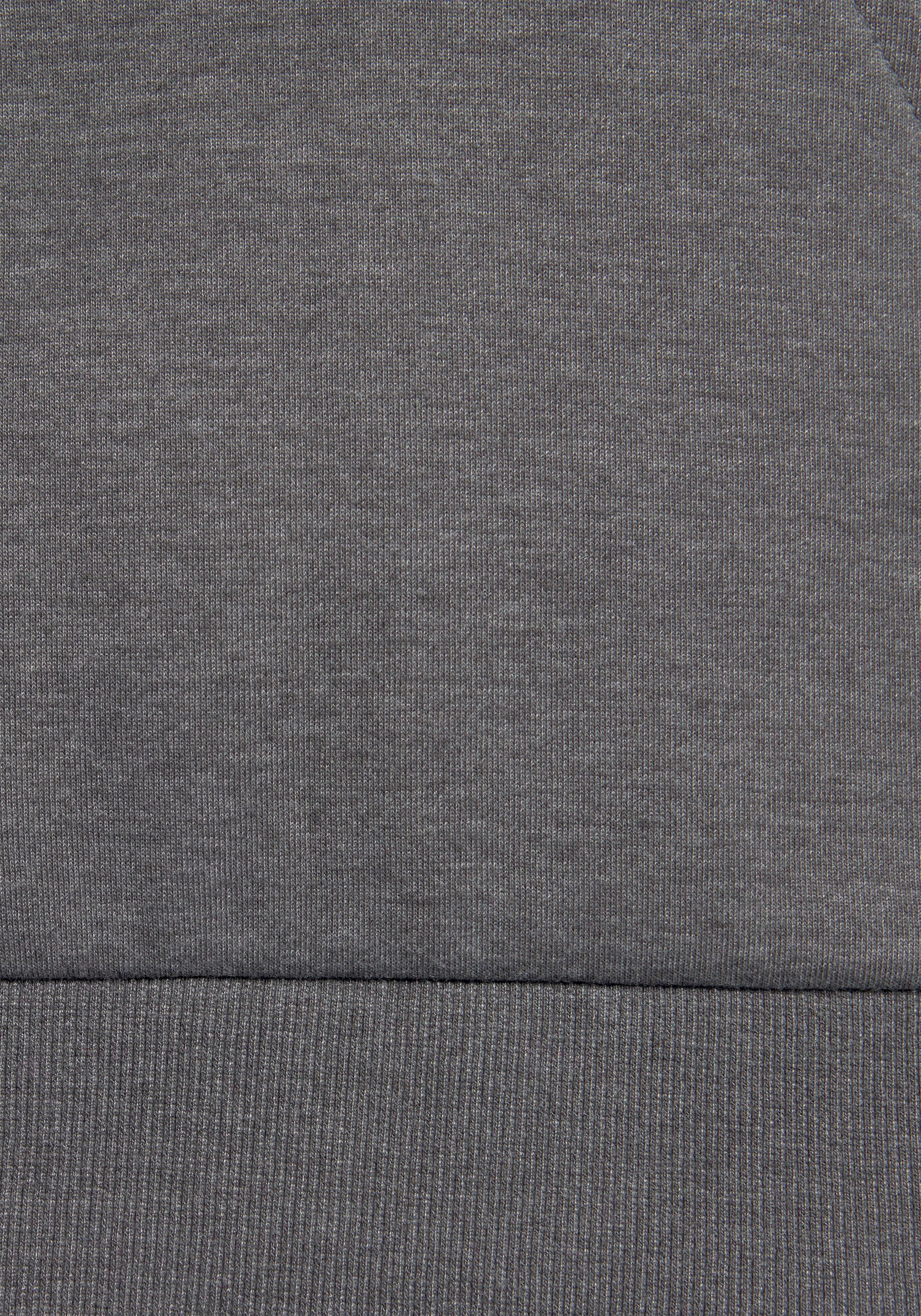 ♕ Bench. Loungewear Kapuzensweatshirt, mit Seitenstreifen und  Kängurutasche, Loungeanzug, Hoodie versandkostenfrei bestellen