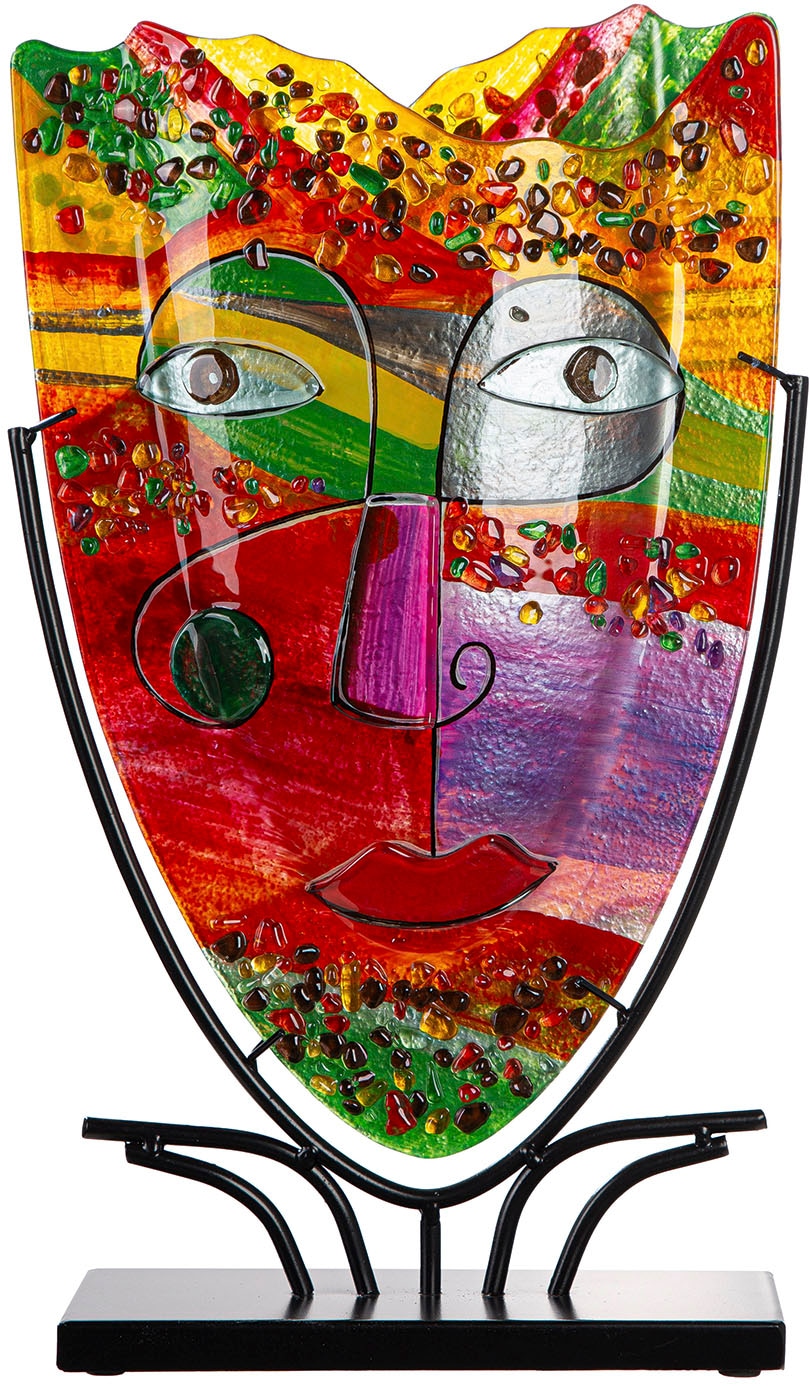 GILDE Dekovase »Bodenvase oval Samos pink H. 49 cm«