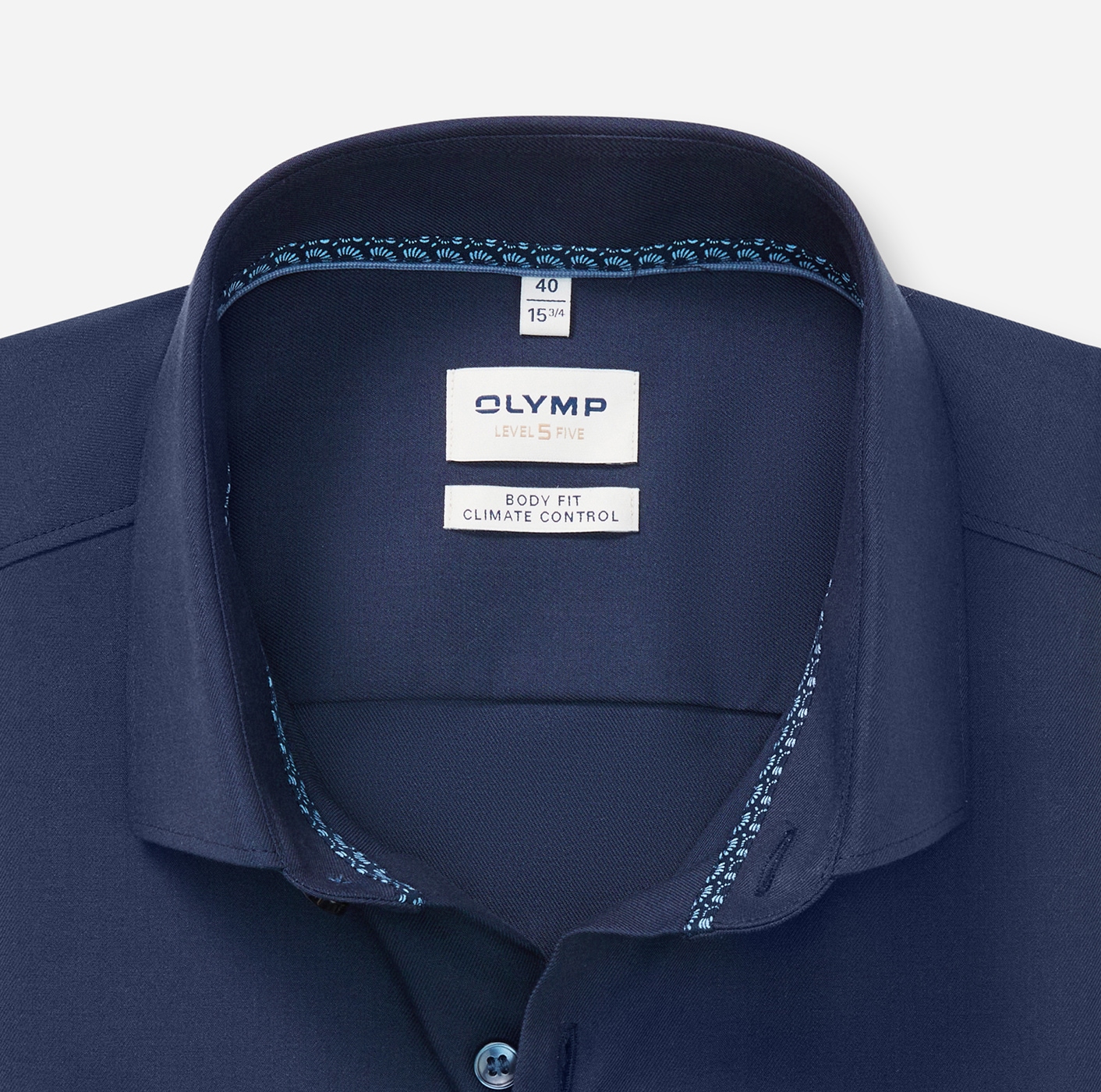 OLYMP Langarmhemd »24/Seven - Level Five«, body fit, Businesshemd, Climate Control, Modern Kentkragen