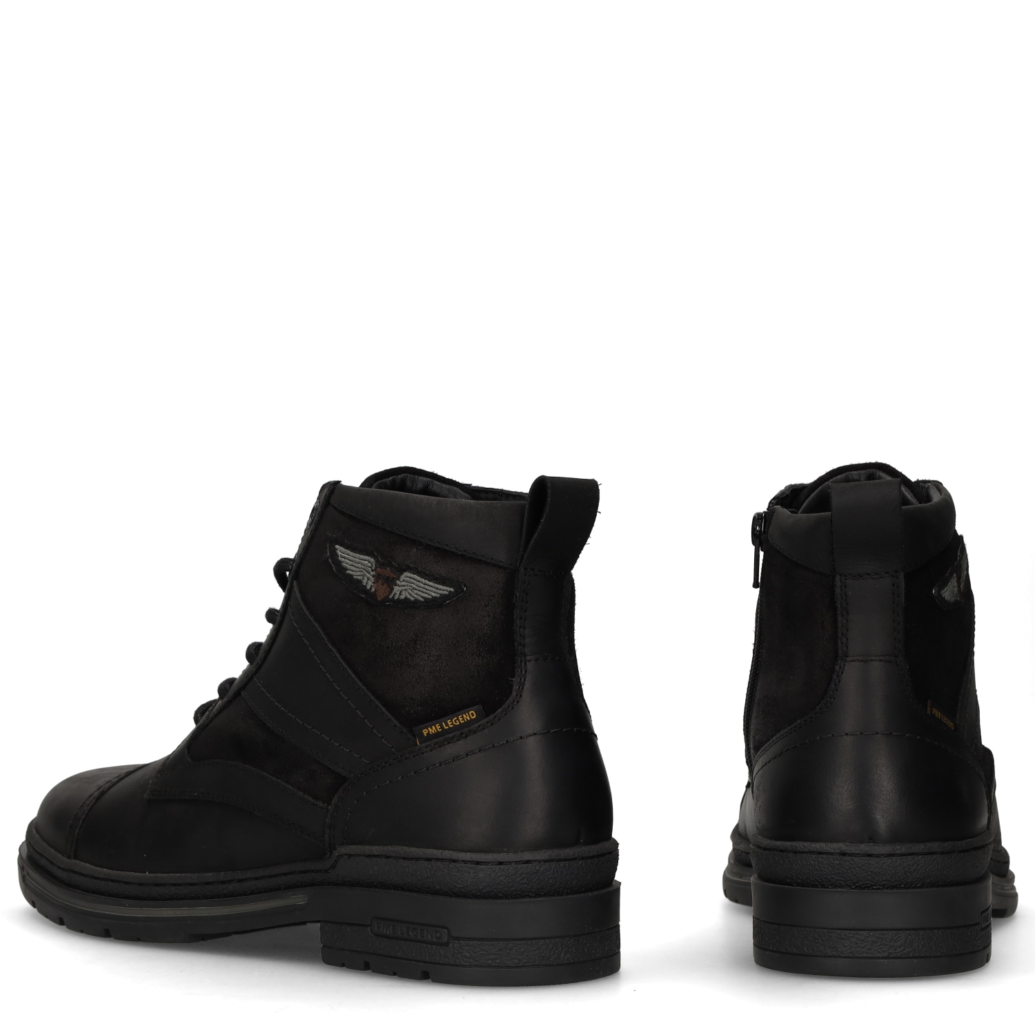 PME LEGEND Schnürstiefelette »TARMAC«  Schnürboots, Workerboots im Materialmix