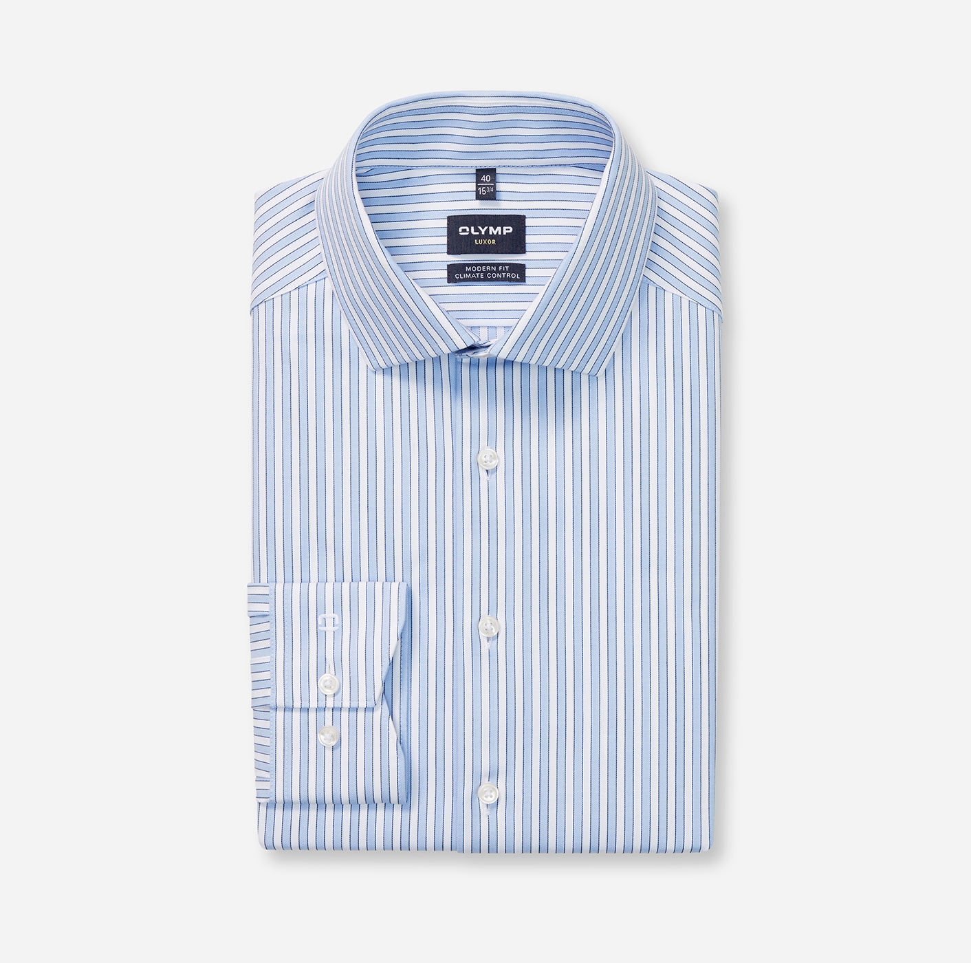 OLYMP Chemise à manches longues »24/Seven - Luxor« Climate Control, modern fit, Businesshemd, Global-Kentkragen,