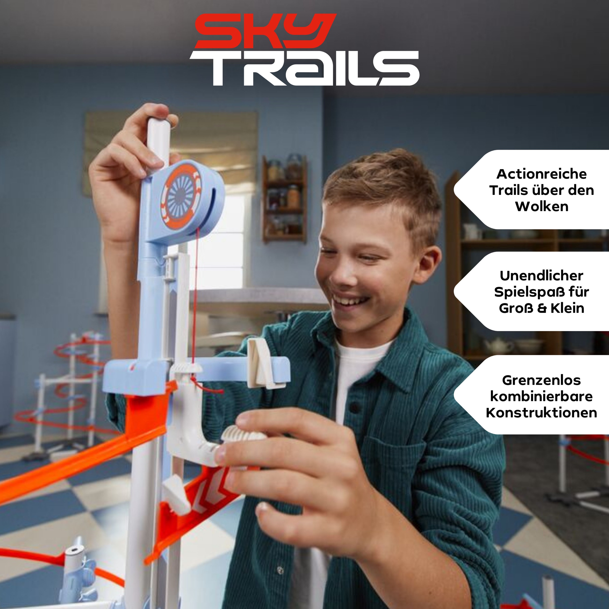 Playmobil® Konstruktions-Spielset »Air Lift e3 (71970), Sky Trails« Made in Europe