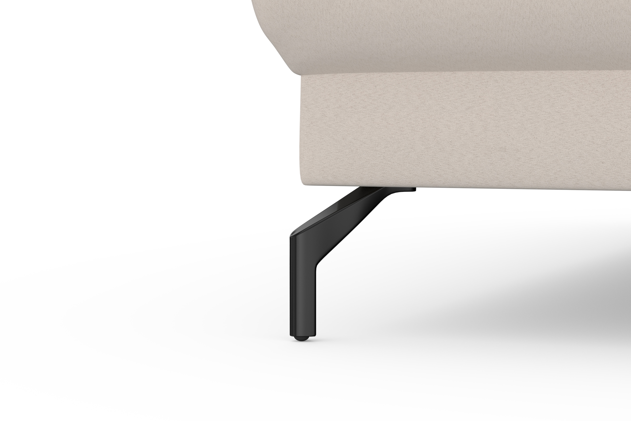 sit&more Paysage de salon »Fashion U-Form« wahlweise mit Kopfteilverstellung, Vorziehsitz, motorisch, Metallfüsse