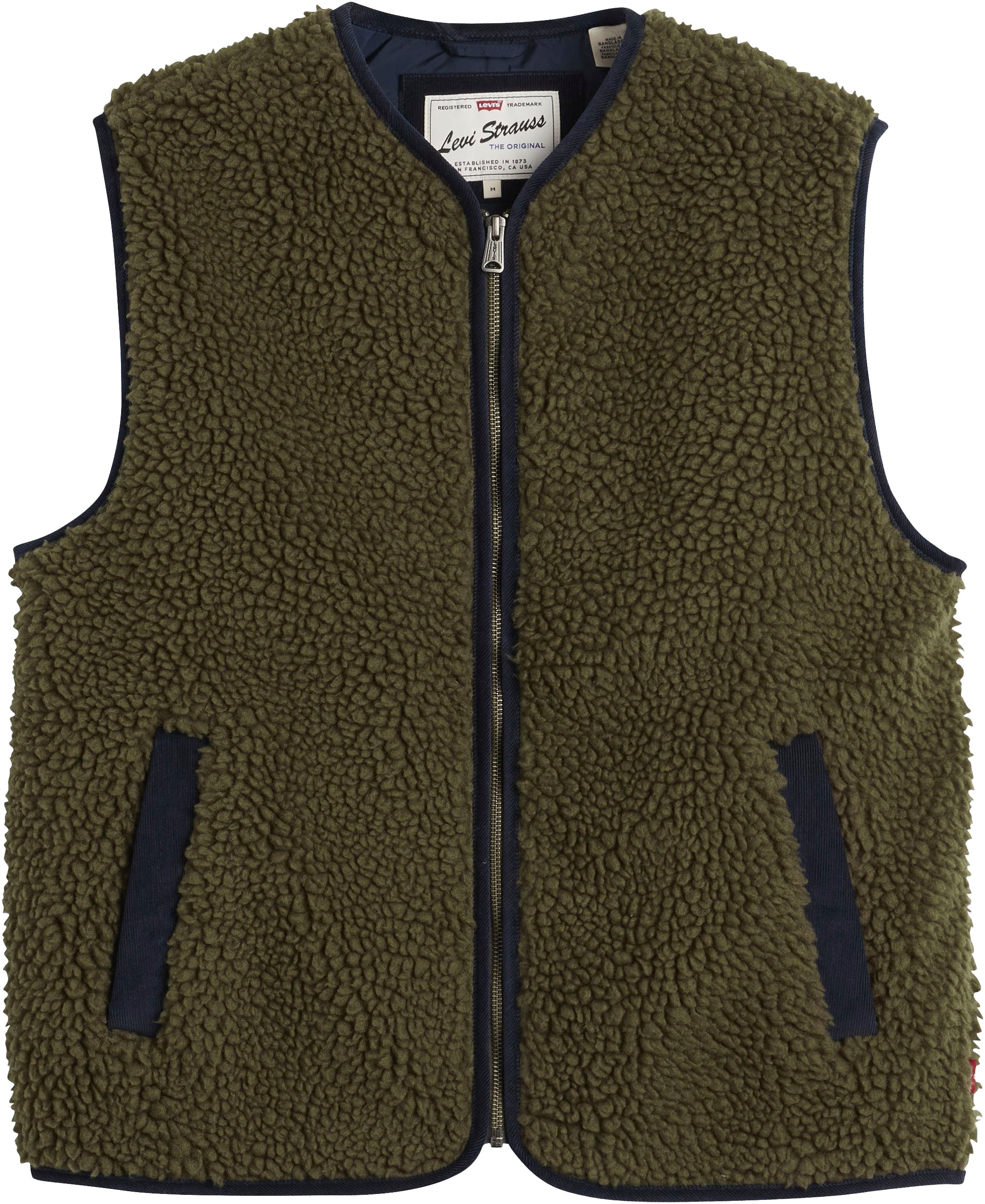 Levi's® Plüschweste »SEACLIFF SHERPA VEST« Bequeme Passform, praktischer Reissverschluss