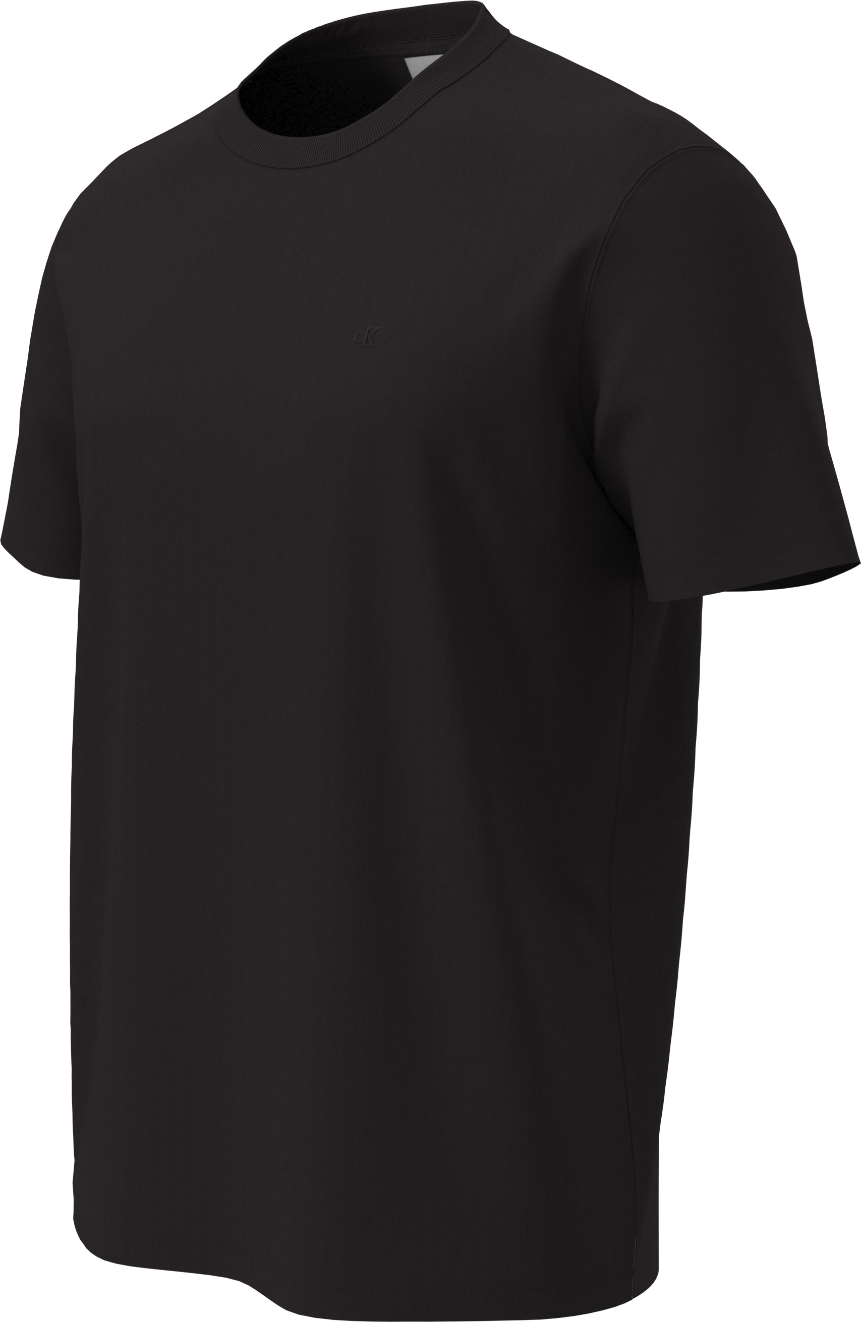 Calvin Klein T-Shirt »SS STRETCH COTTON SLIM TEE« Mit Rundhalsausschnitt