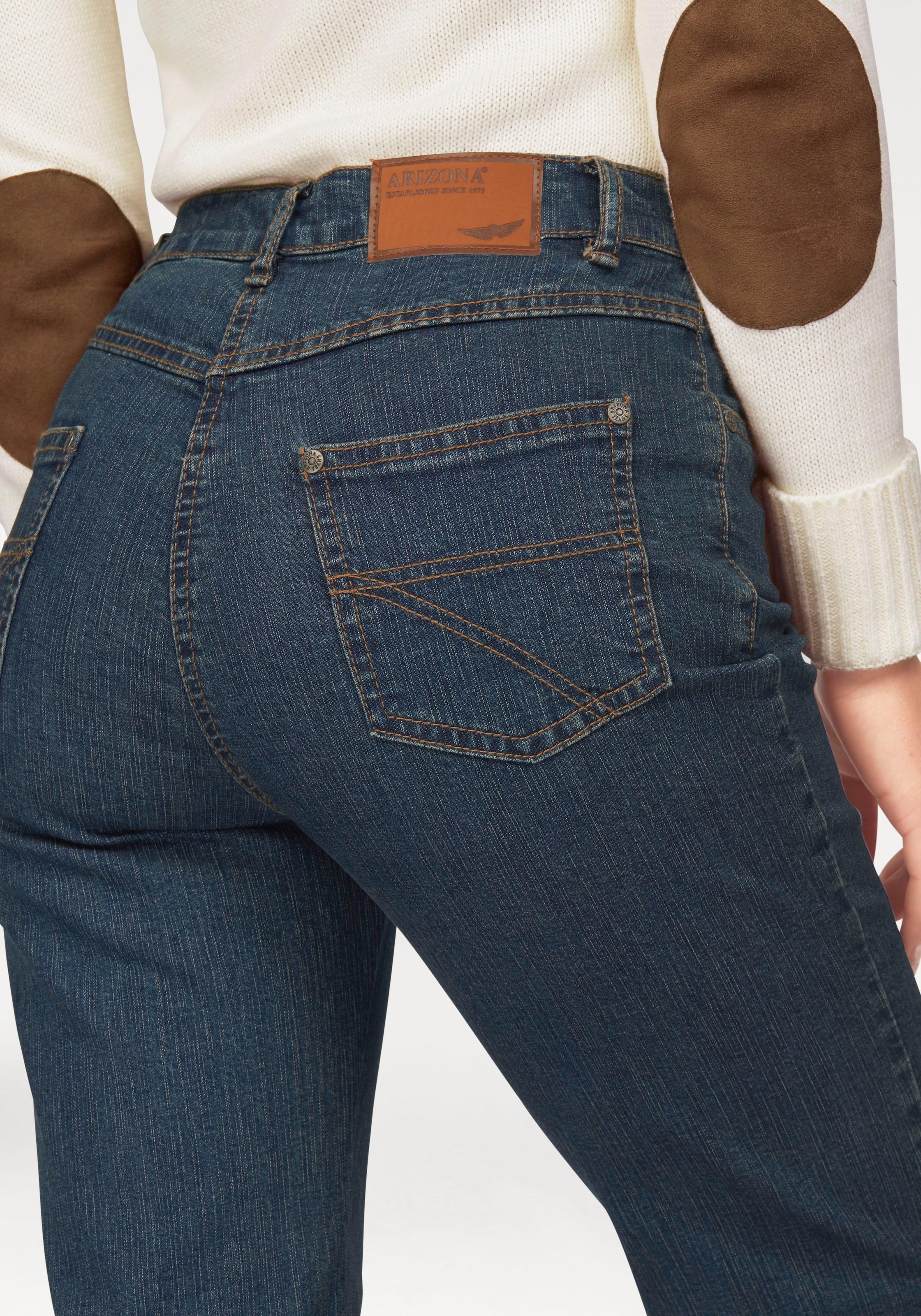 ♕ Arizona High Jeans Waist versandkostenfrei kaufen Gerade »Annett«