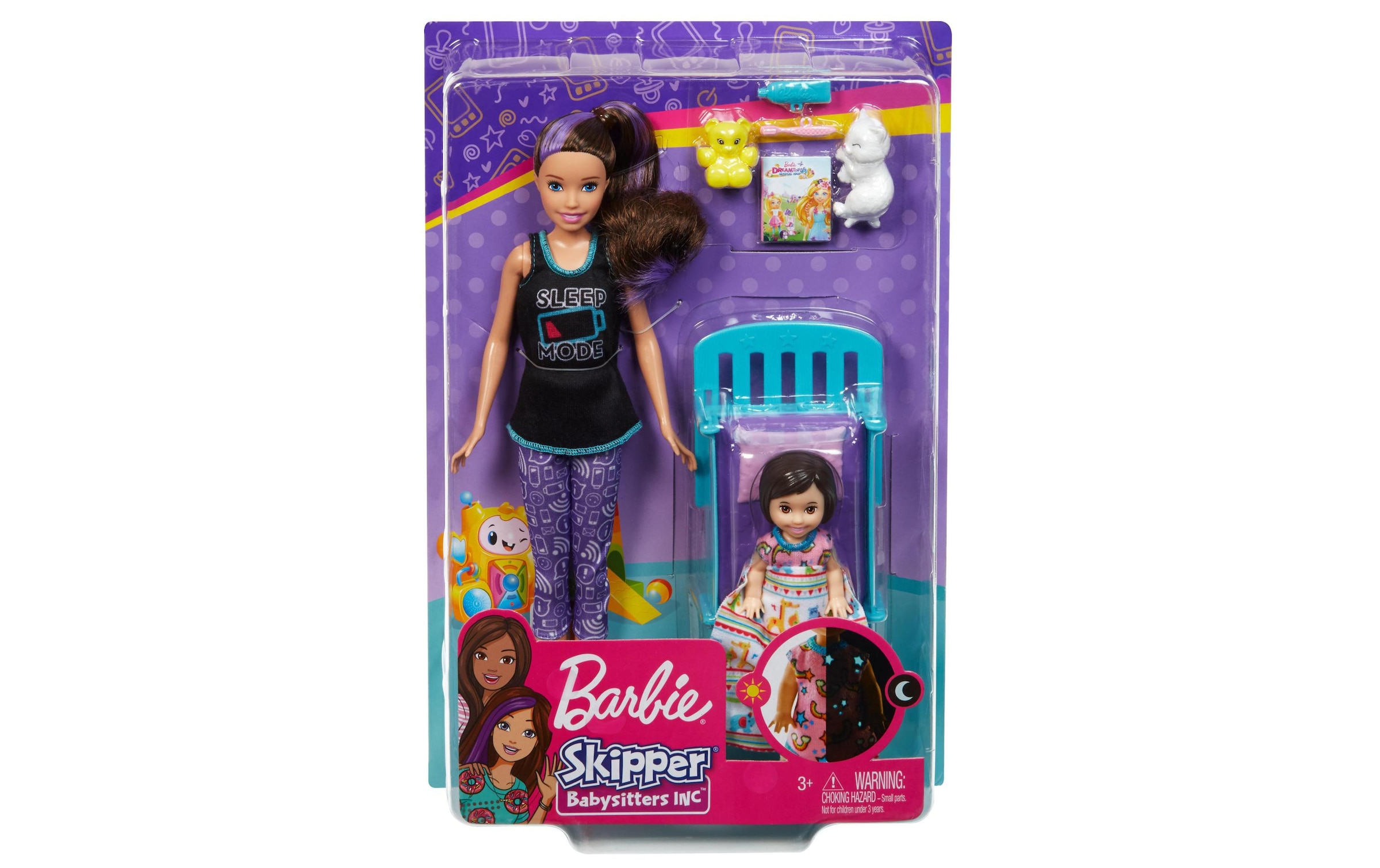 Barbie Spielwelt »Schlafenszeit Spielset«, (Set)