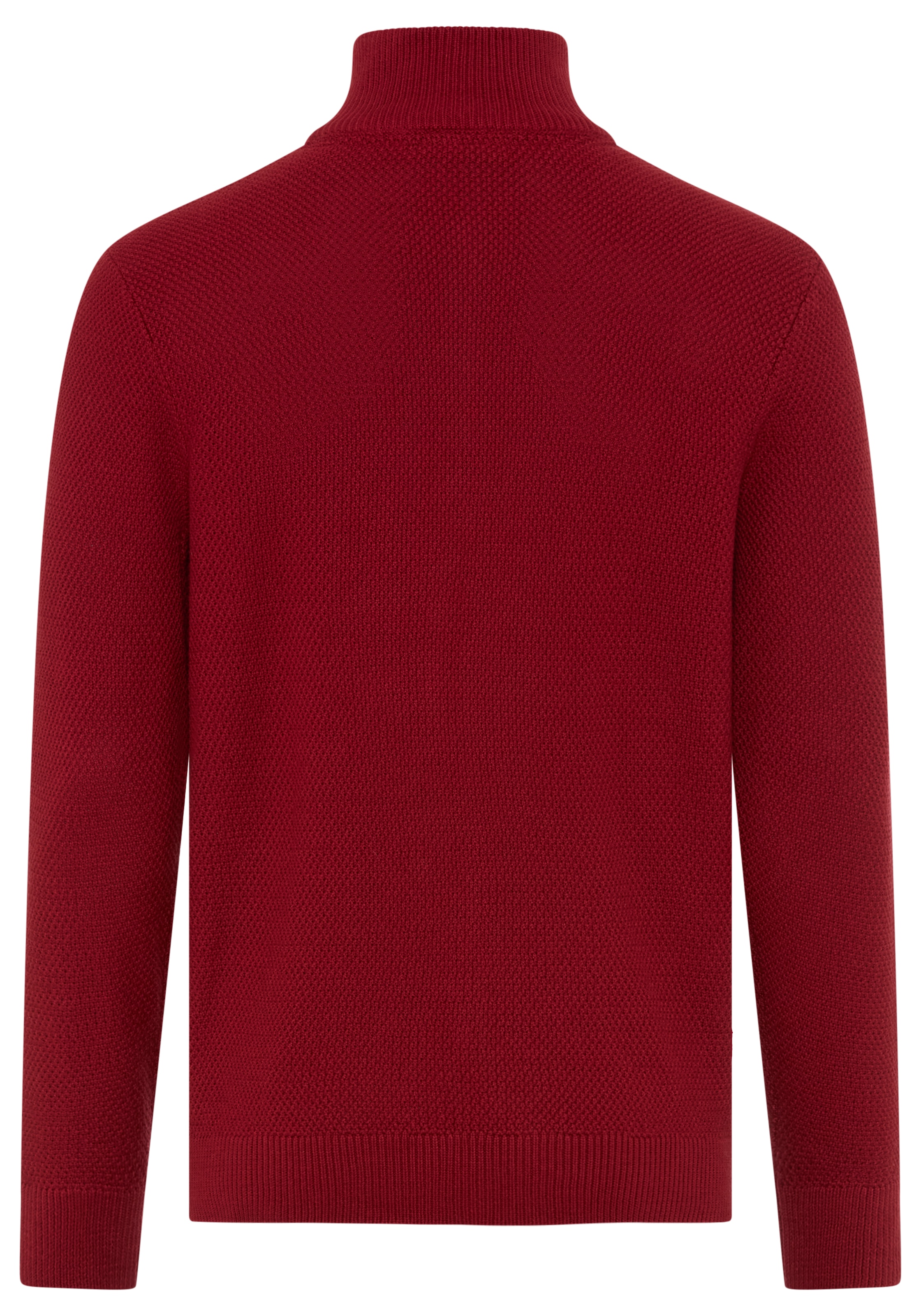 Man's World Troyer en tricot, uni avec motif structuré, coupe régulière