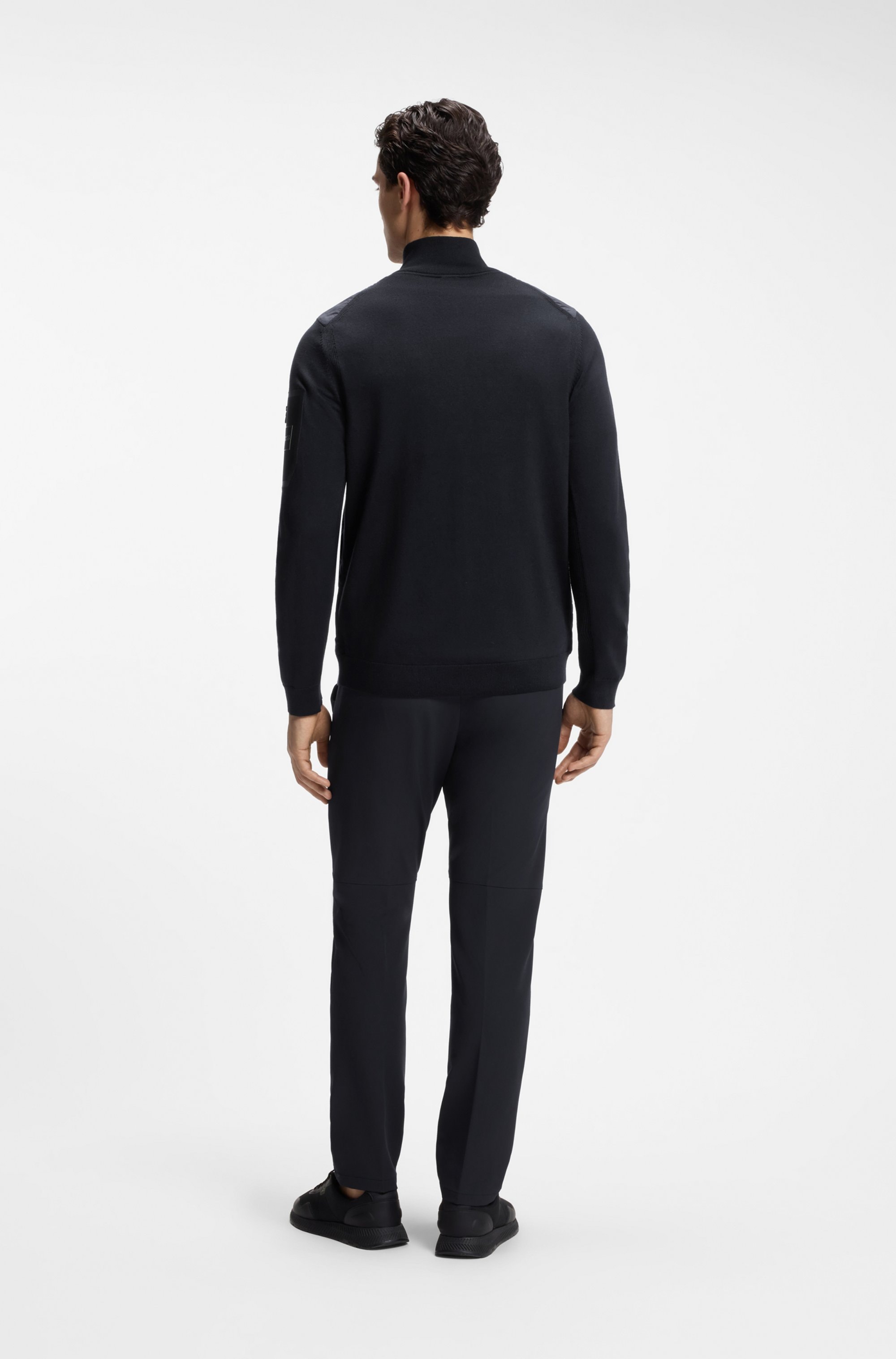 BOSS GREEN Veste hybride »Momentum« thermoregulierender Komfort, Regular Fit, mit Wollanteil