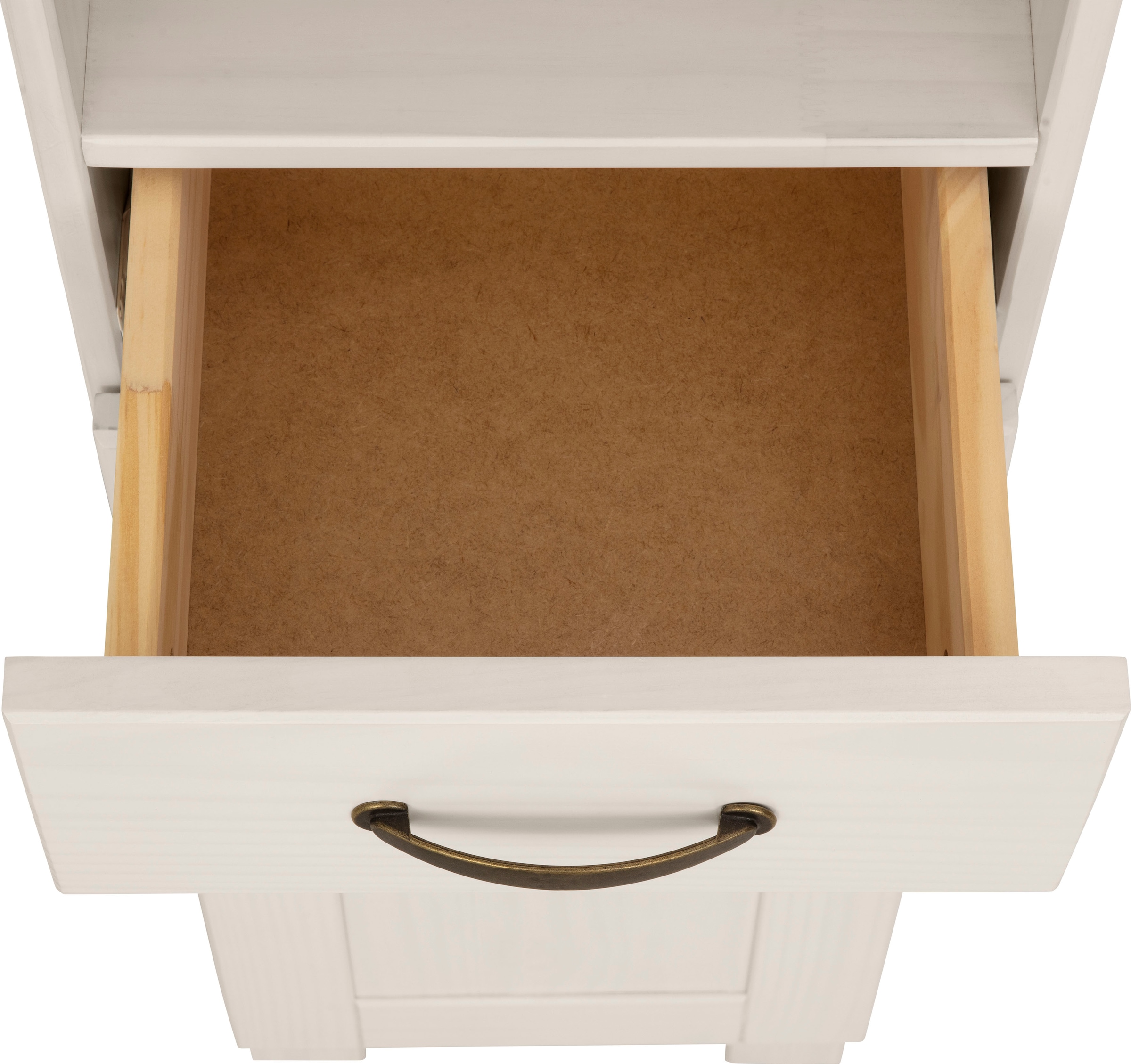 Home affaire Hochschrank »Rodby«, FSC®-zertifiziertes Massivholz, Breite 33cm, Höhe 180cm