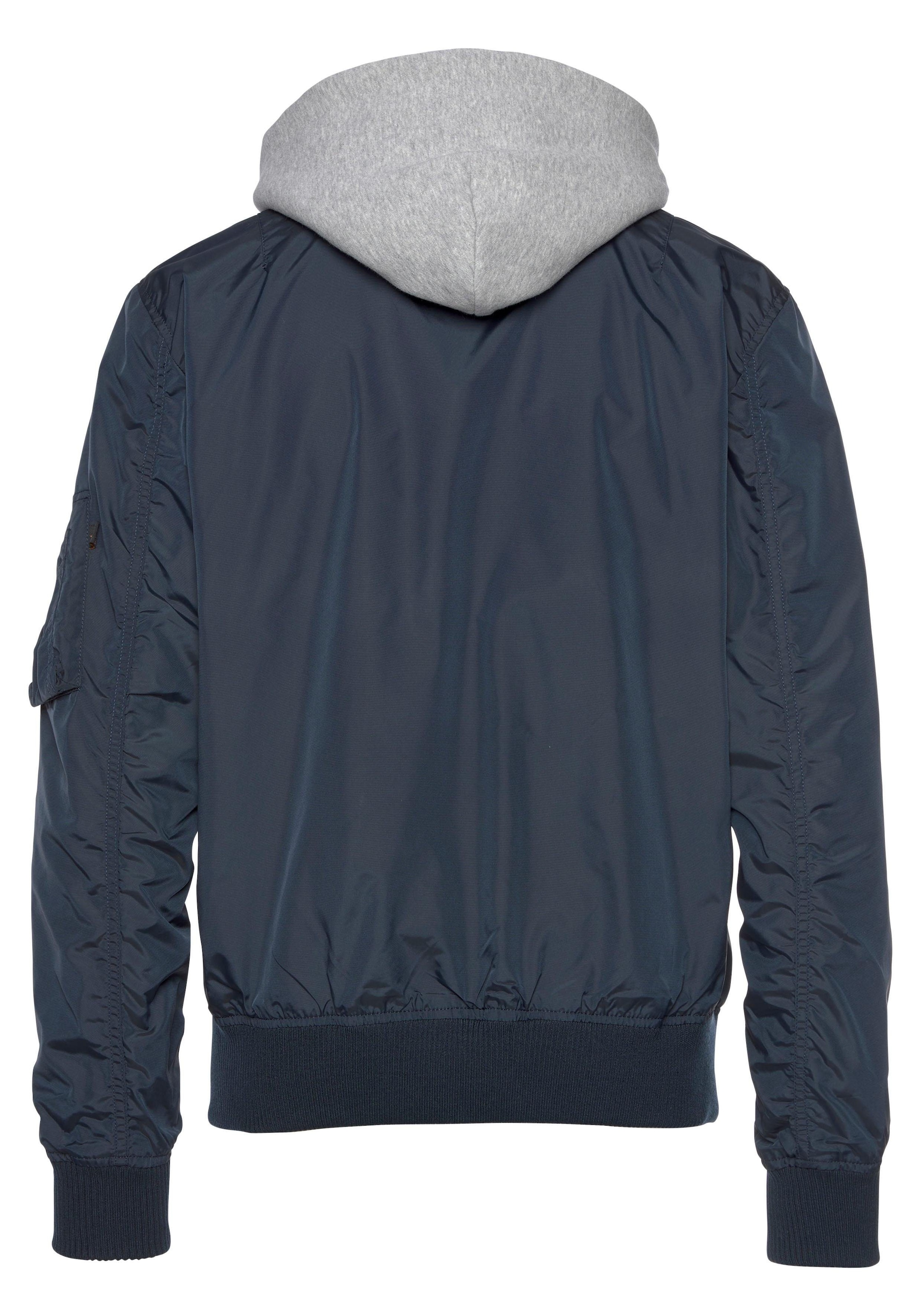 Alpha Industries Bomberjacke »MA-1 TT HOOD«, mit Kapuze