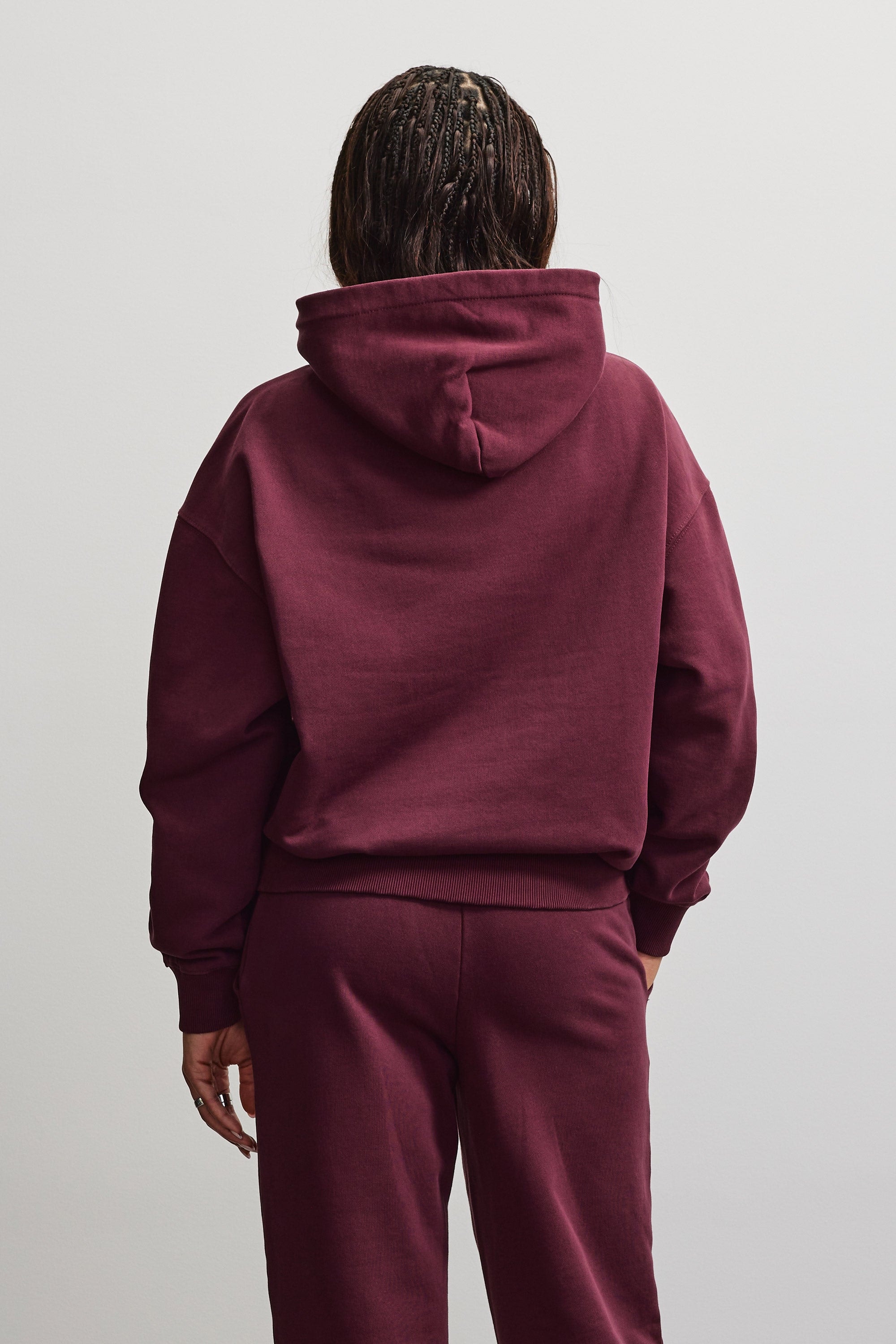 PEGADOR Sweat à capuche »CLARITA LOGO OVERSIZED HOODIE«, mélange de coton, oversize
