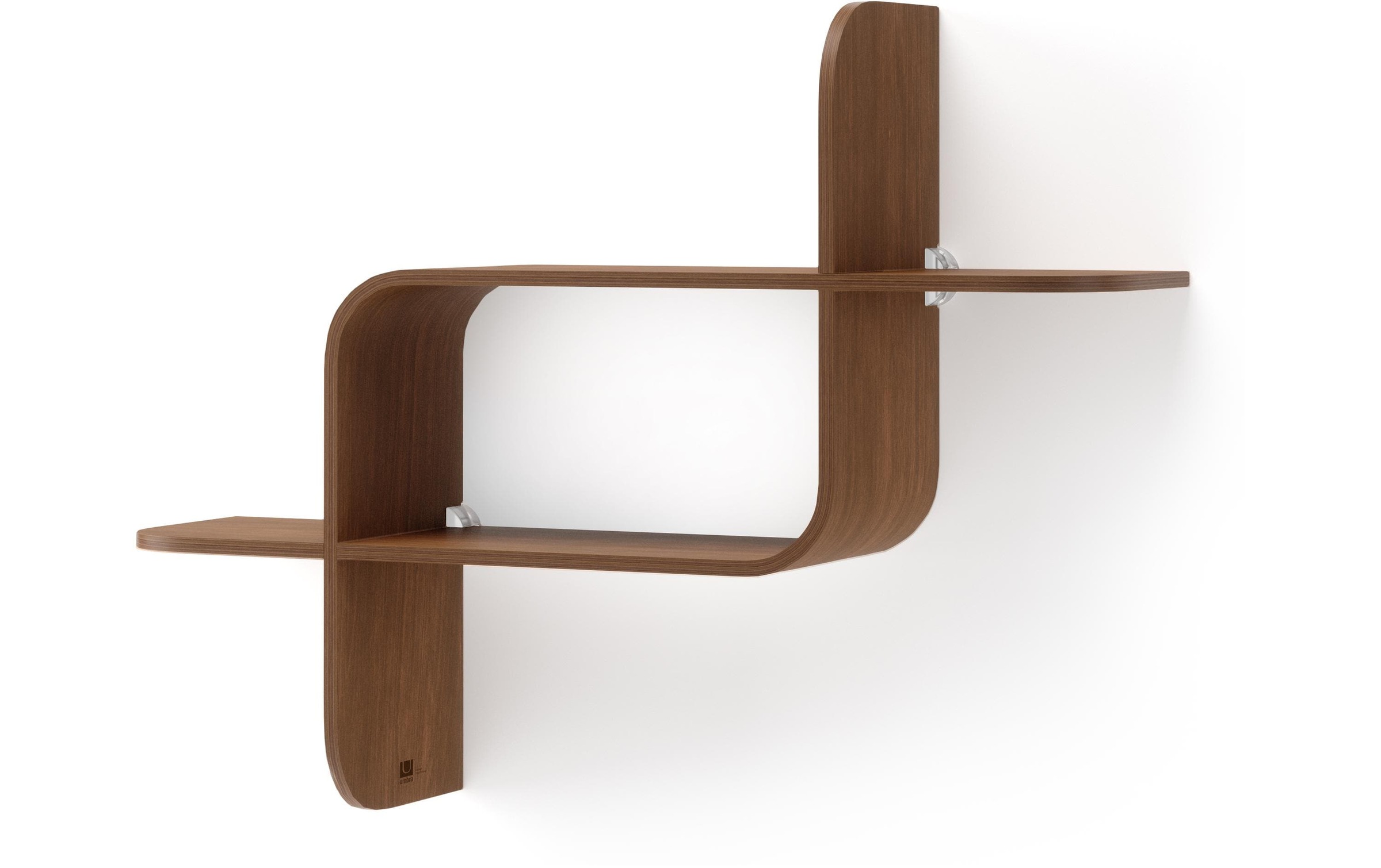 Image of Umbra Wandregal »Montage, Walnuss« bei Ackermann Versand Schweiz