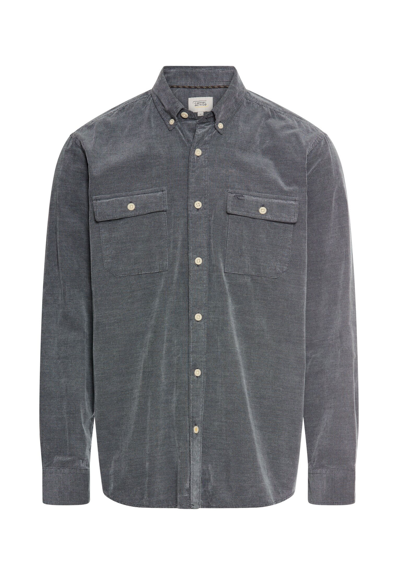 camel active Langarmhemd mit Brusttaschen