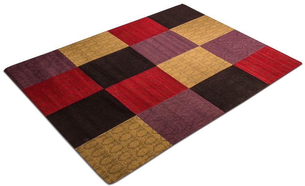 morgenland Teppich »Patchwork Teppich - Weys - rechteckig«, rechteckig, Sehr weicher Flor