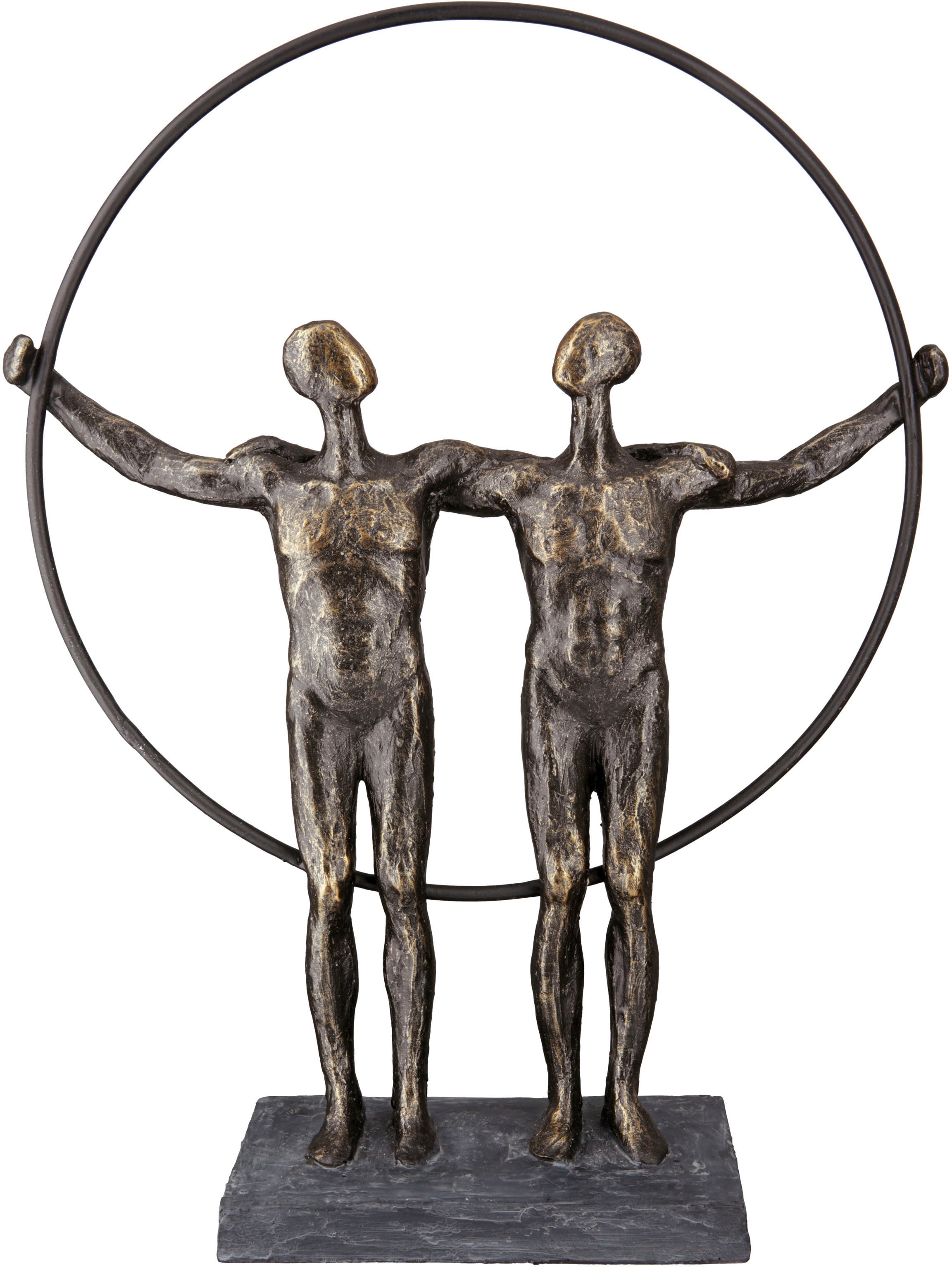 two »Skulptur Gilde men« Casablanca by %SOLDES! en Dekofigur