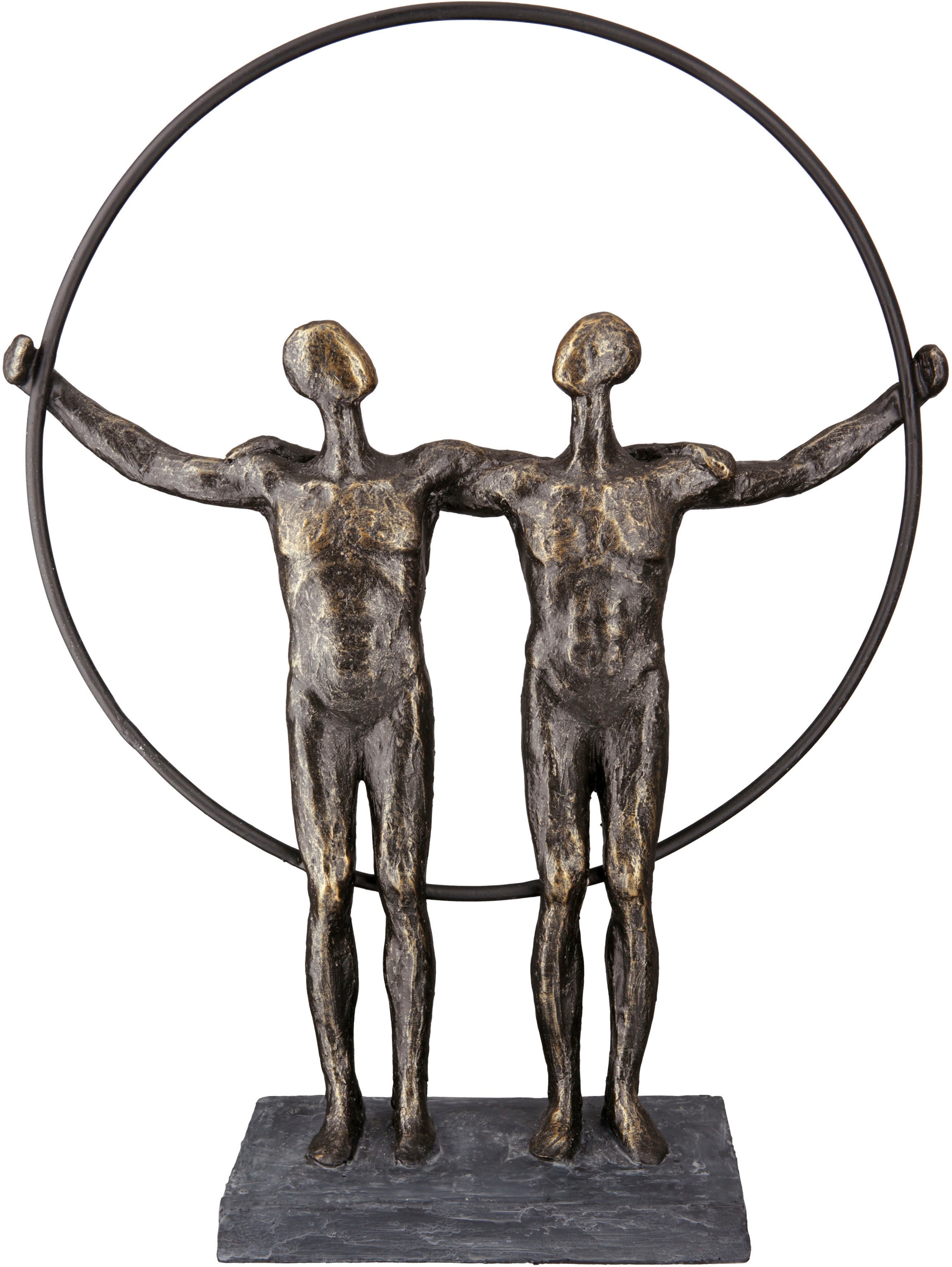 Image of Casablanca by Gilde Dekofigur "Skulptur two men"