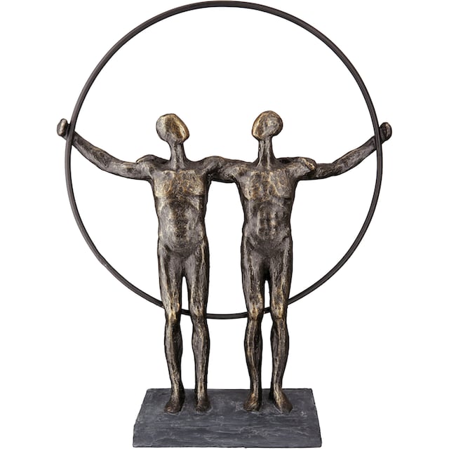 Casablanca by Gilde Dekofigur »Skulptur two men« en %SOLDES!