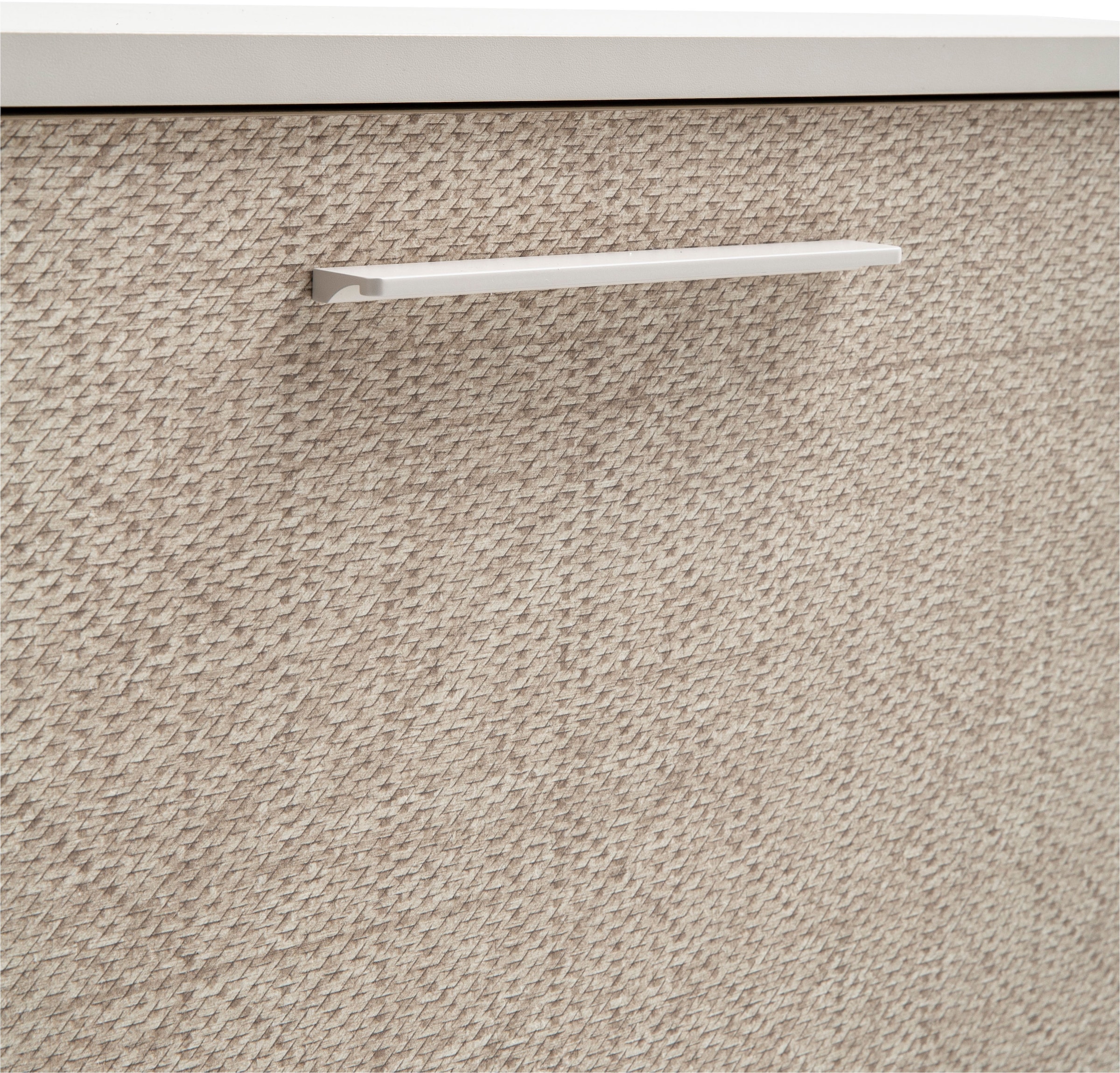 Schildmeyer Schuhschrank »Edno Schuhschrank, Breite 59 cm«, (1 St.), Fronten in Canasta-Dekor mit Korbgeflecht, Platz für 9 Paar Schuhe