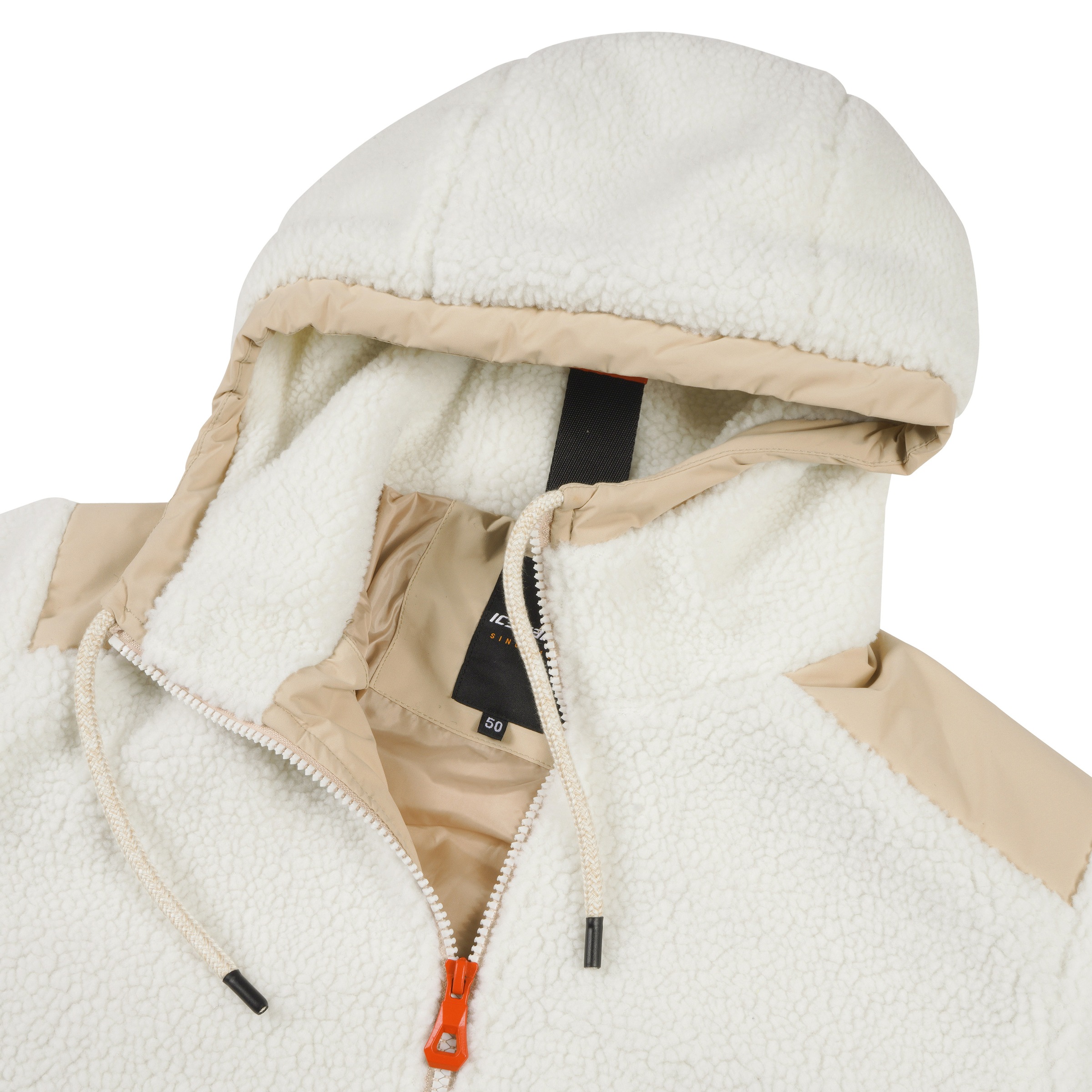 Icepeak Plüschjacke, mit Kapuze